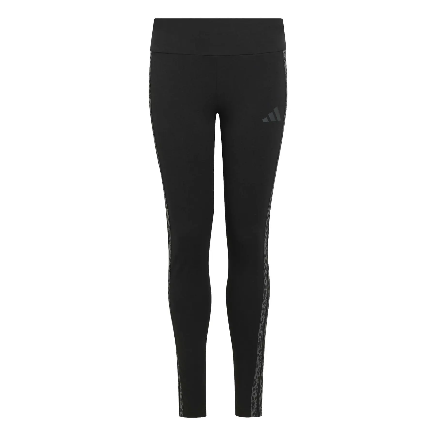 Adidas Girls Noir ' Leggings Animal
