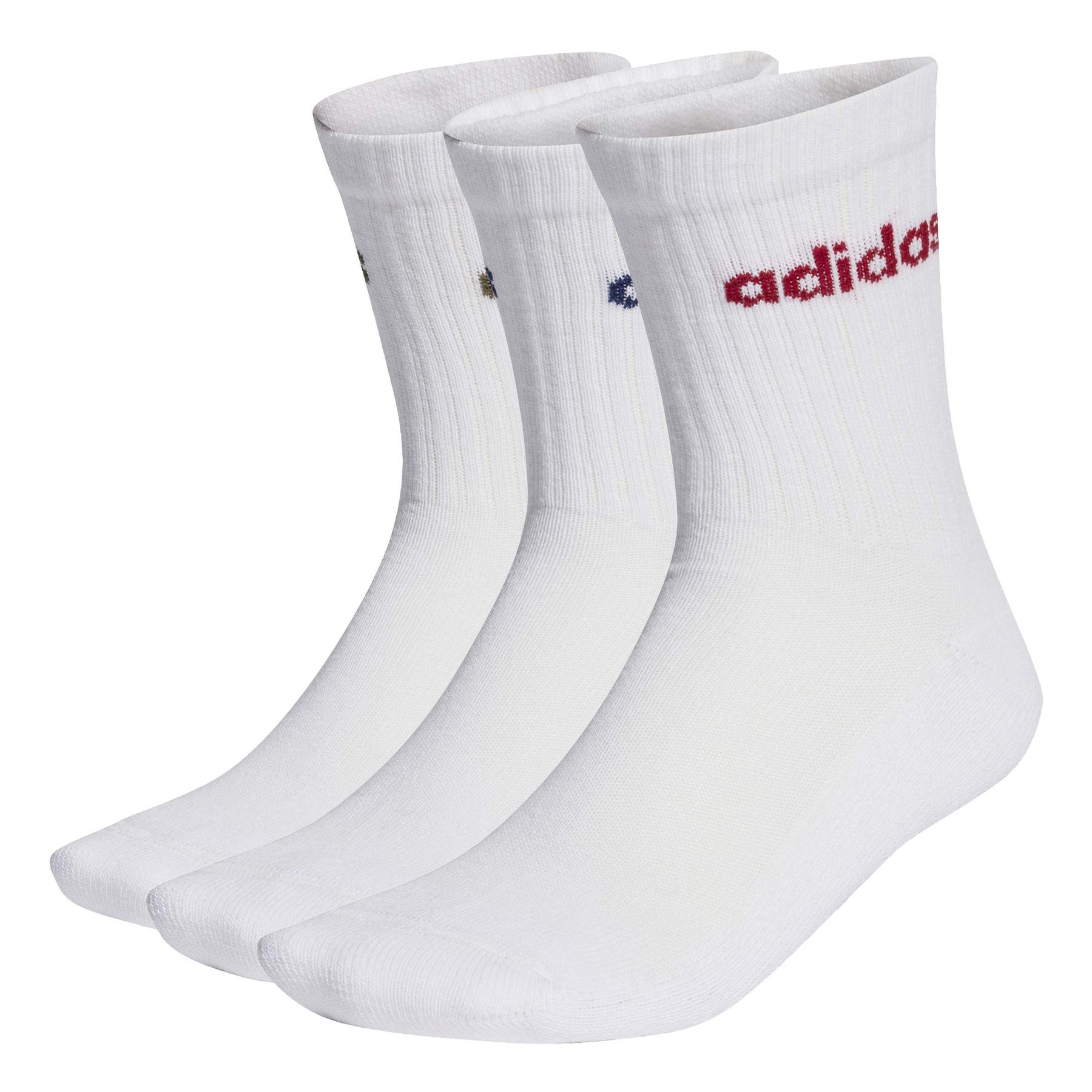 Calze a metà polpaccio adidas Linear (x3)