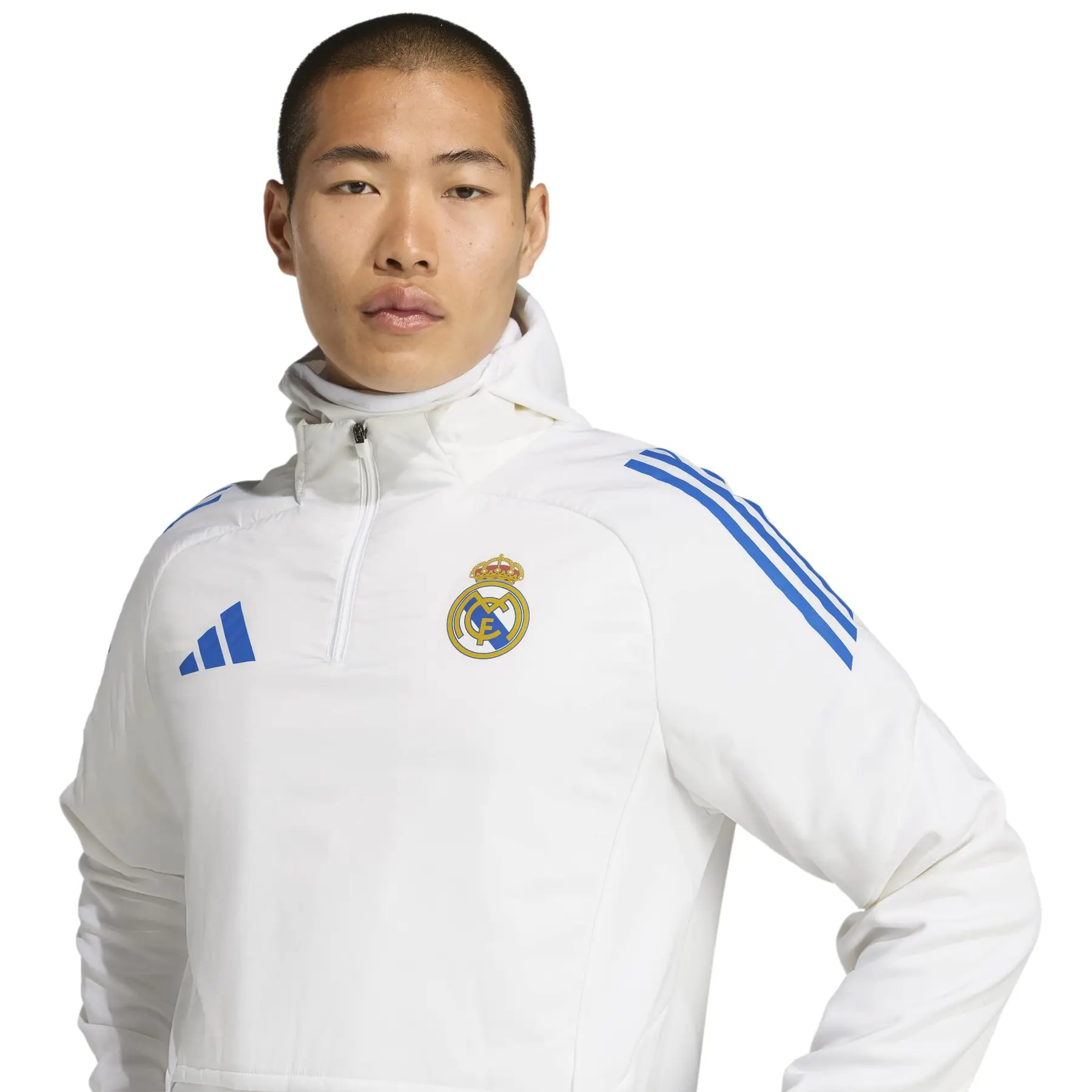  Real Madrid ホワイトジャージ Lサイズ Real Madrid tracksuit jacket Tiro 25 Competition 2025/26 | Foot-Store