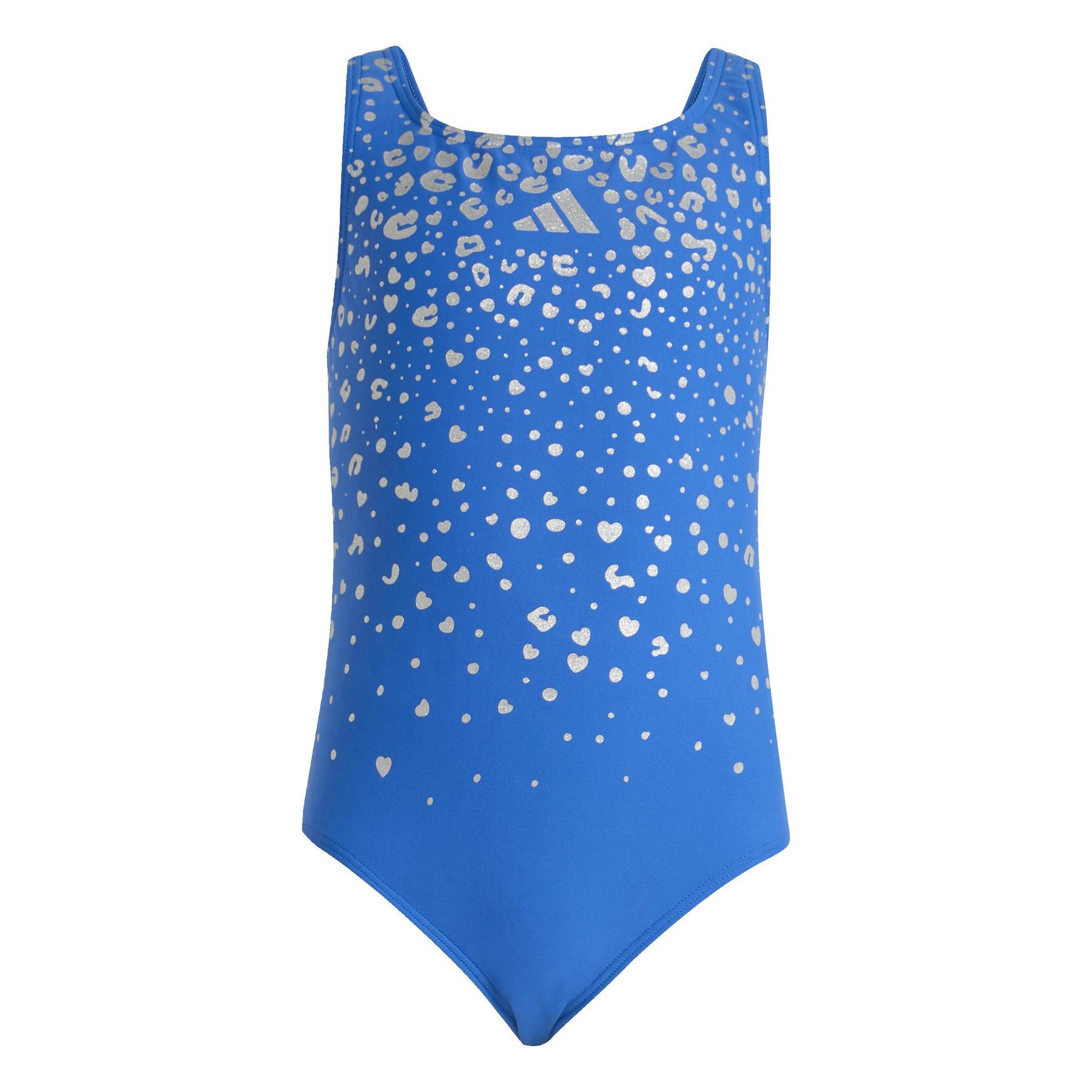 Costume da bagno 1 pezzo per bambina adidas Glitter V-Back