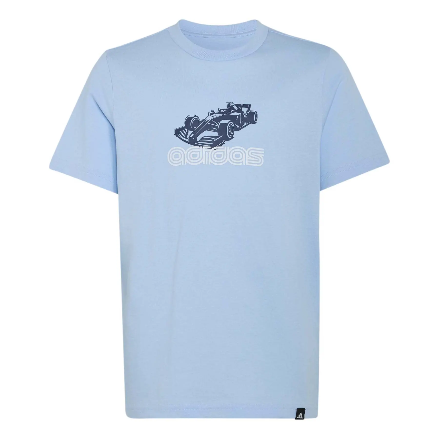 Adidas Unisex Kids Bleu Children's T-Shirt Adrenaline Aesthetic Graphic