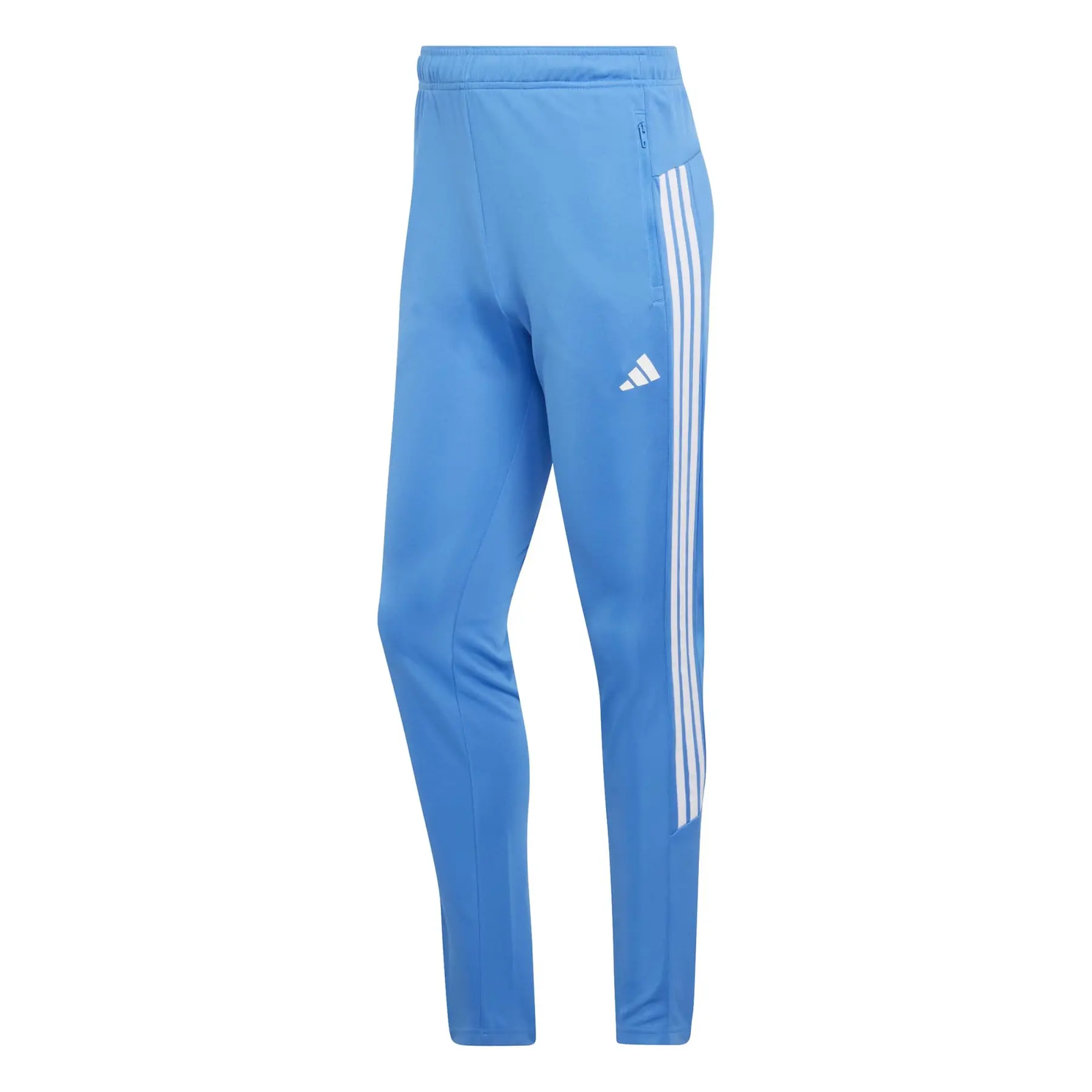 Adidas Men's Bleu 3-Stripes Training Mesh Trousers Essentials