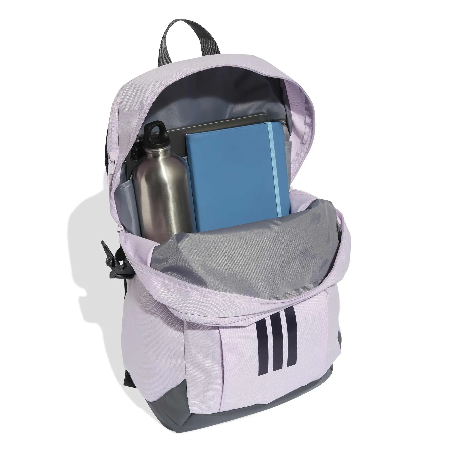 adidas backpack gray and purple Prime 7 Lavender Vibes It wipes clean with soap and water adidas Backpack With Pencil Case