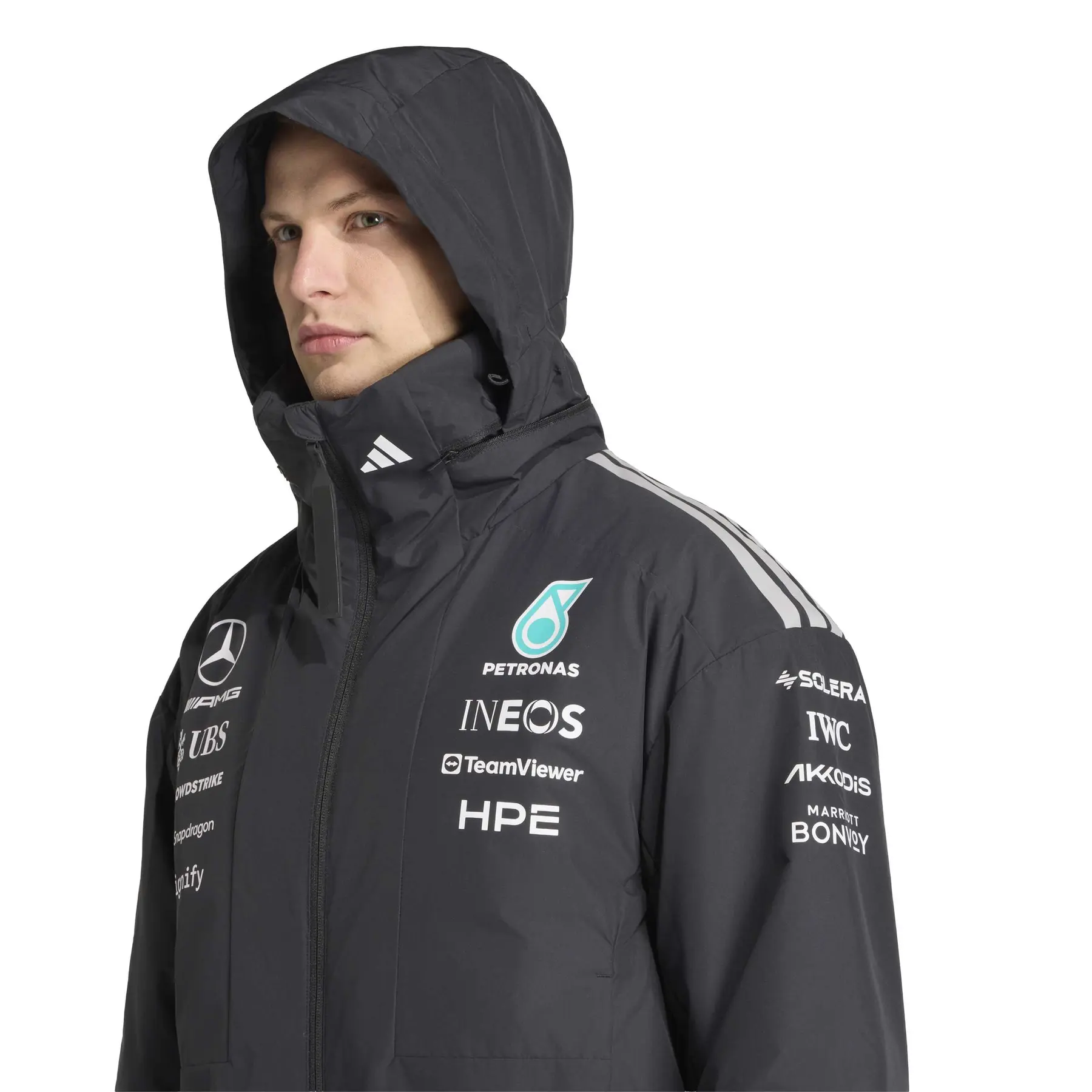Mercedes AMG waterproof jacket Petronas Formula One Team Engineers