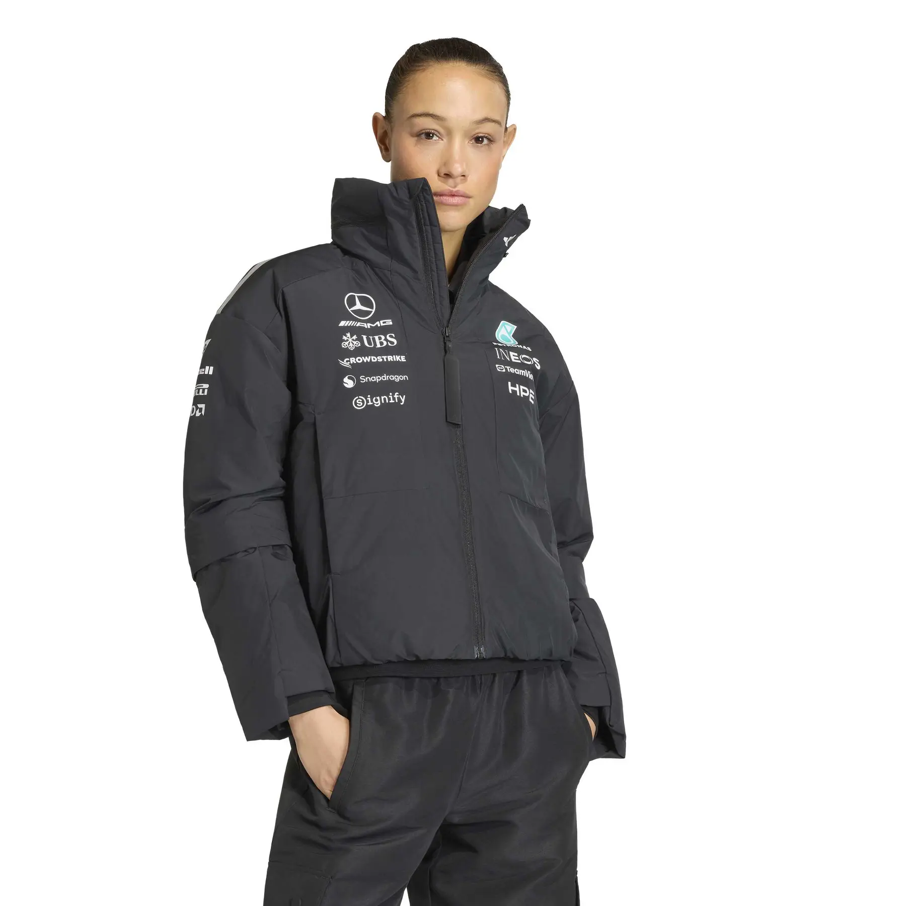 Mercedes AMG women's waterproof jacket Petronas Formula One Team