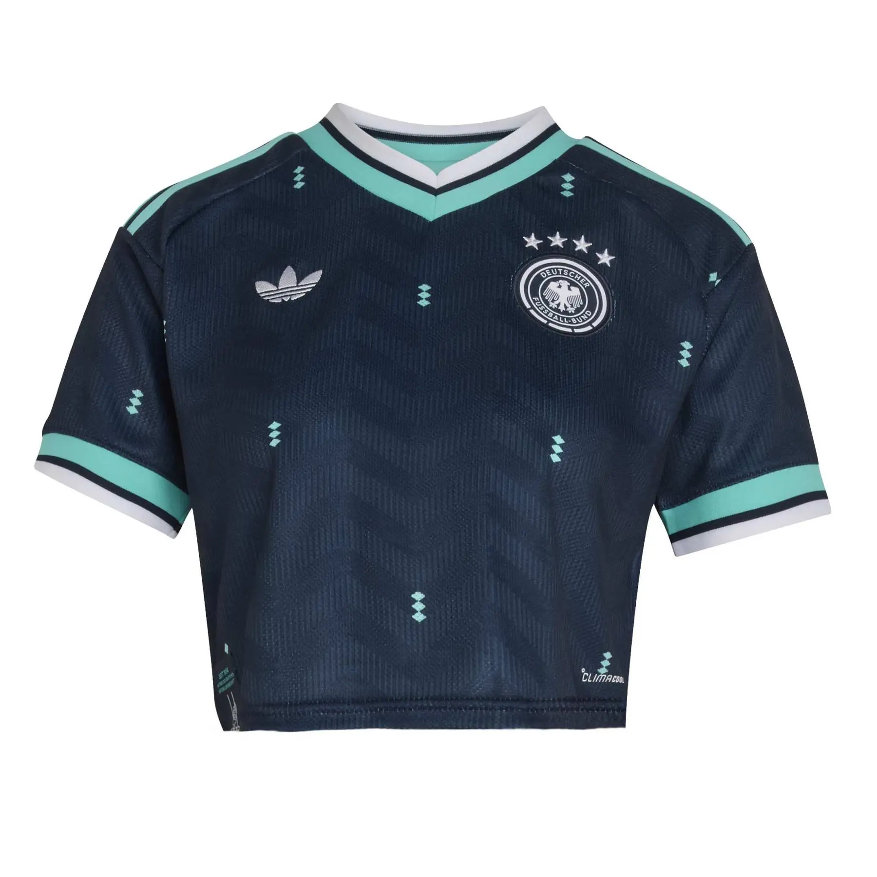 Maillot Extérieur crop femme Allemagne Coupe du Monde 2026