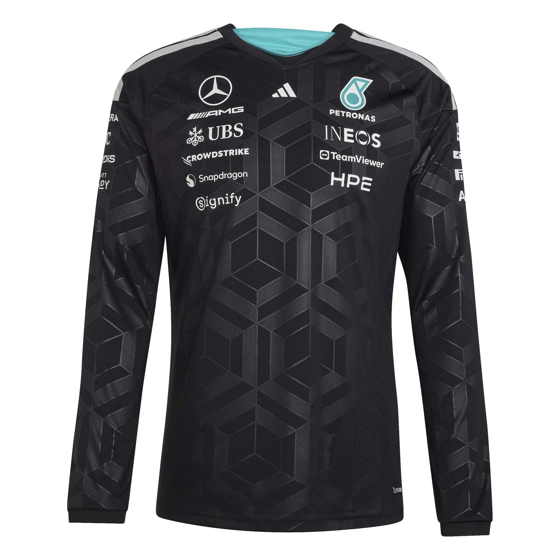 4068819156109 - Mercedes AMG Langarmshirt Petronas Formula One Team Driver
