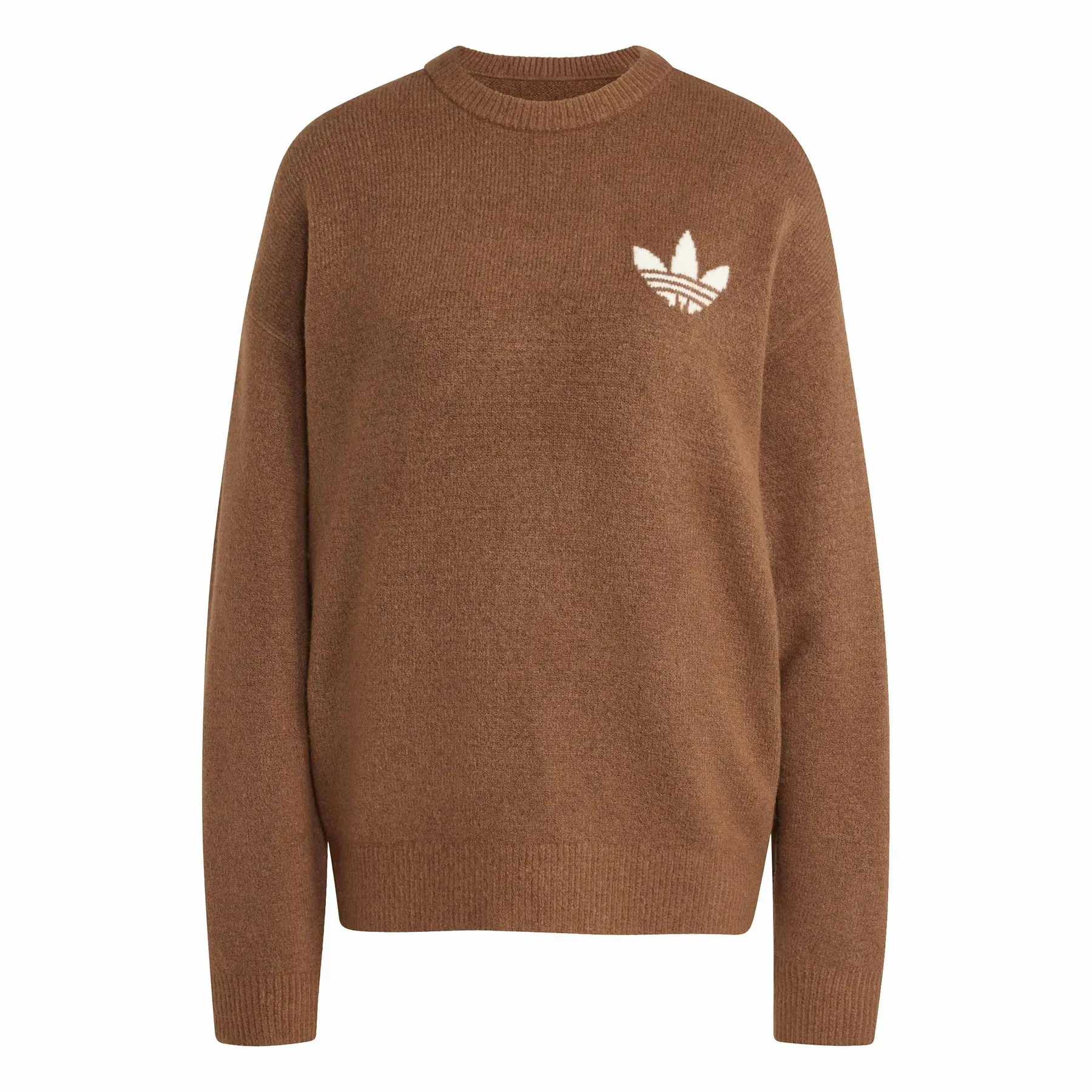 Adidas Originals Women's Marron Sweatshirt Woman Athl Dept