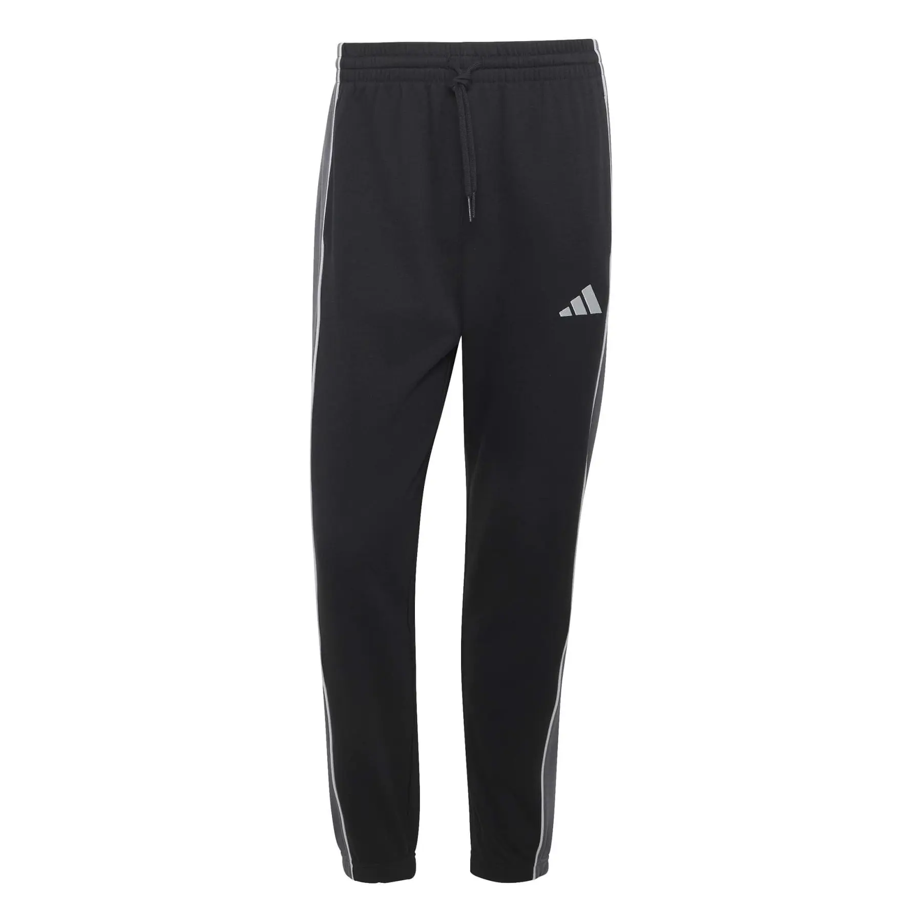 Adidas Noir Jogging Trousers Essentials Colorblock French Terry