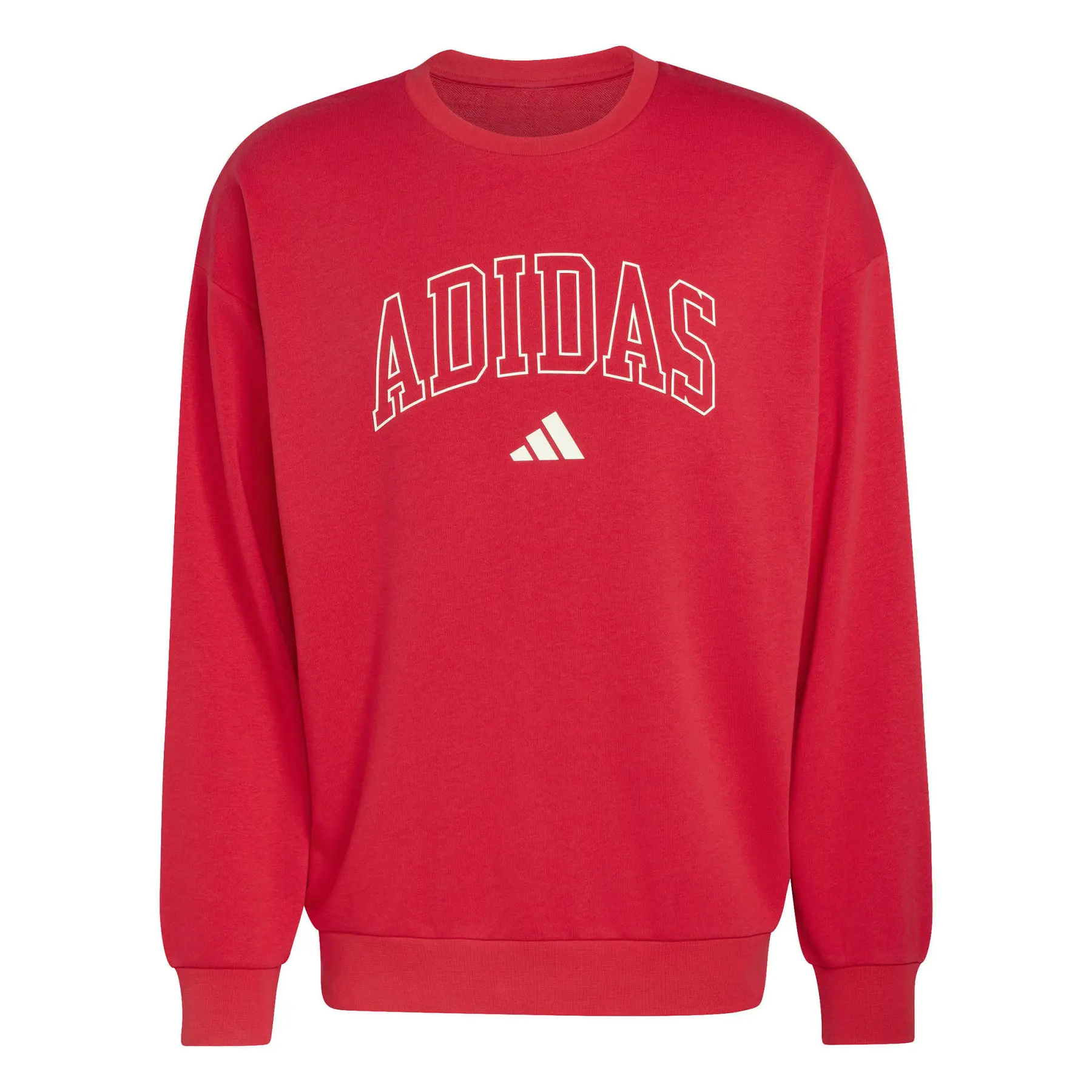 Adidas Rouge French Terry Sweatshirt Seasonal Essentials Collegiate
