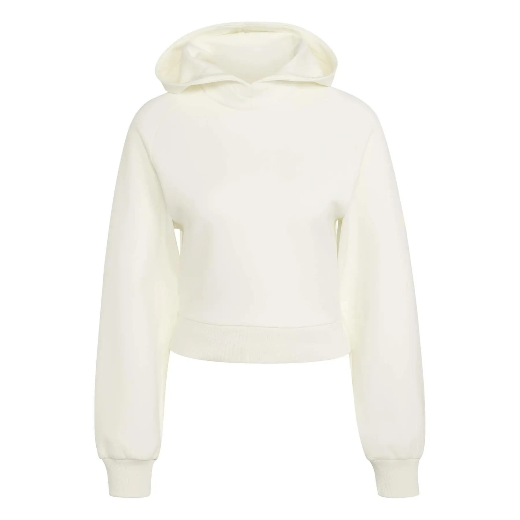 Adidas Women's Blanc Hooded Sweatshirt Soft Lux