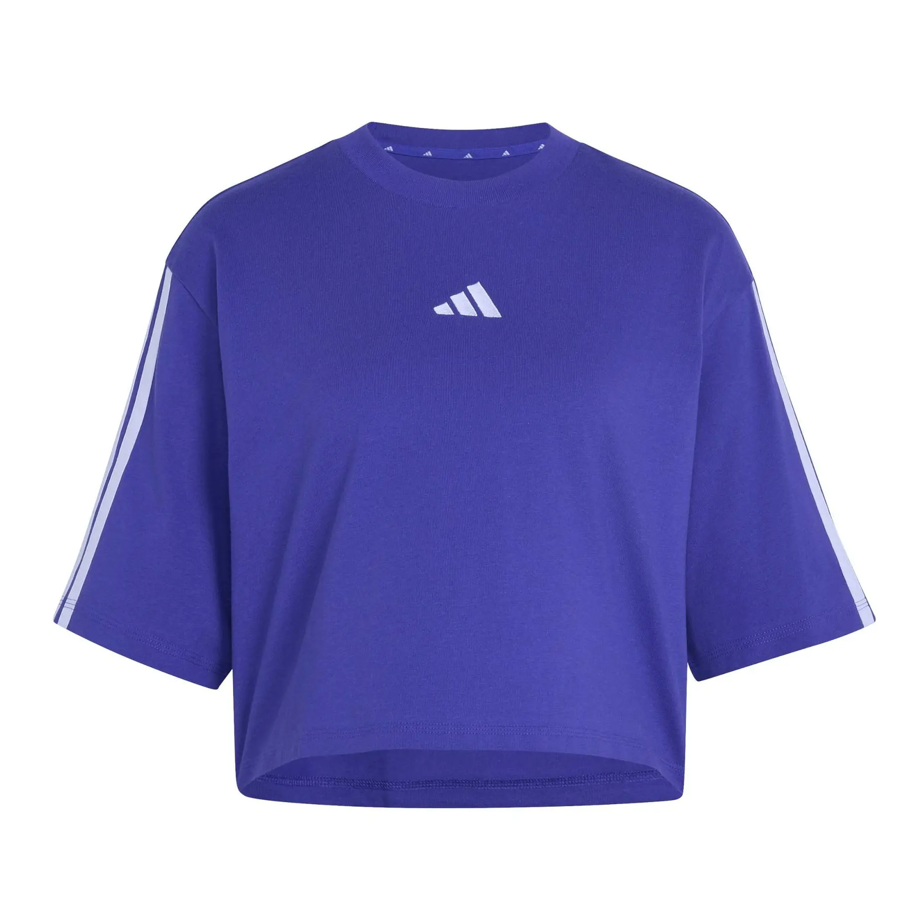 T-shirt da donna in cotone adidas Essentials 3-Stripes