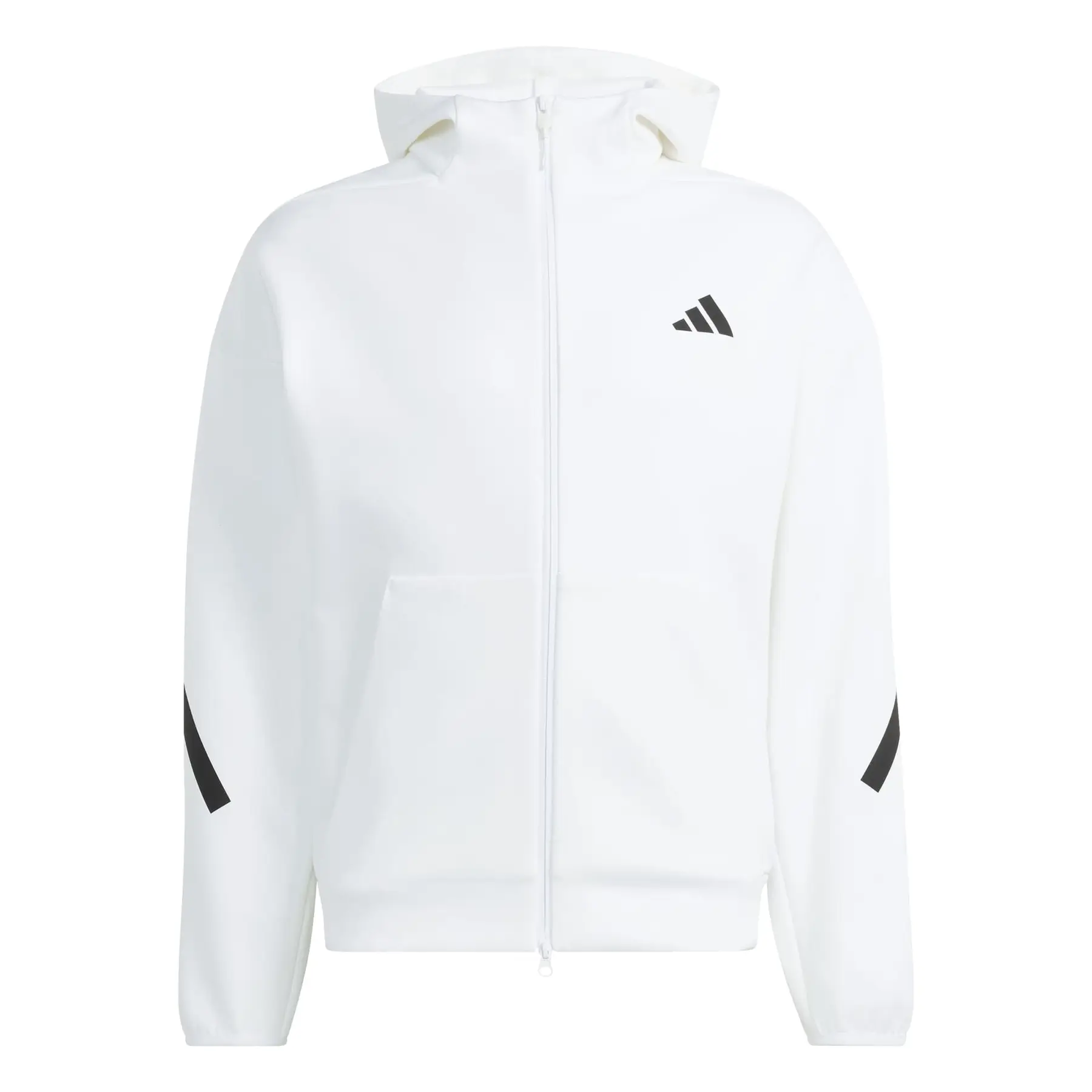 Adidas Men's Blanc Zip-Up Training Jacket Z.n.e.