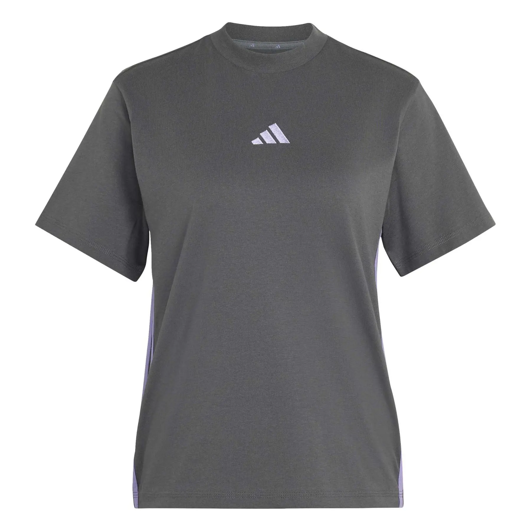 T-shirt da donna in cotone adidas Essentials 3-Stripes