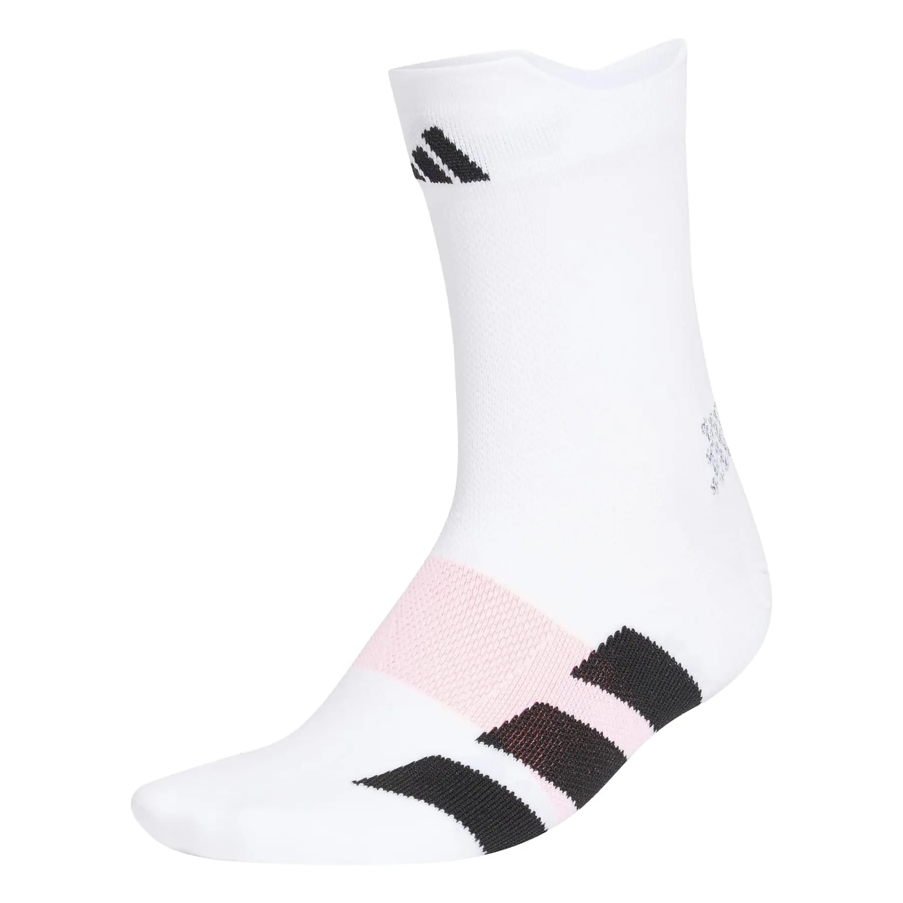 Adidas Unisex Blanc Chaussettes Adizero