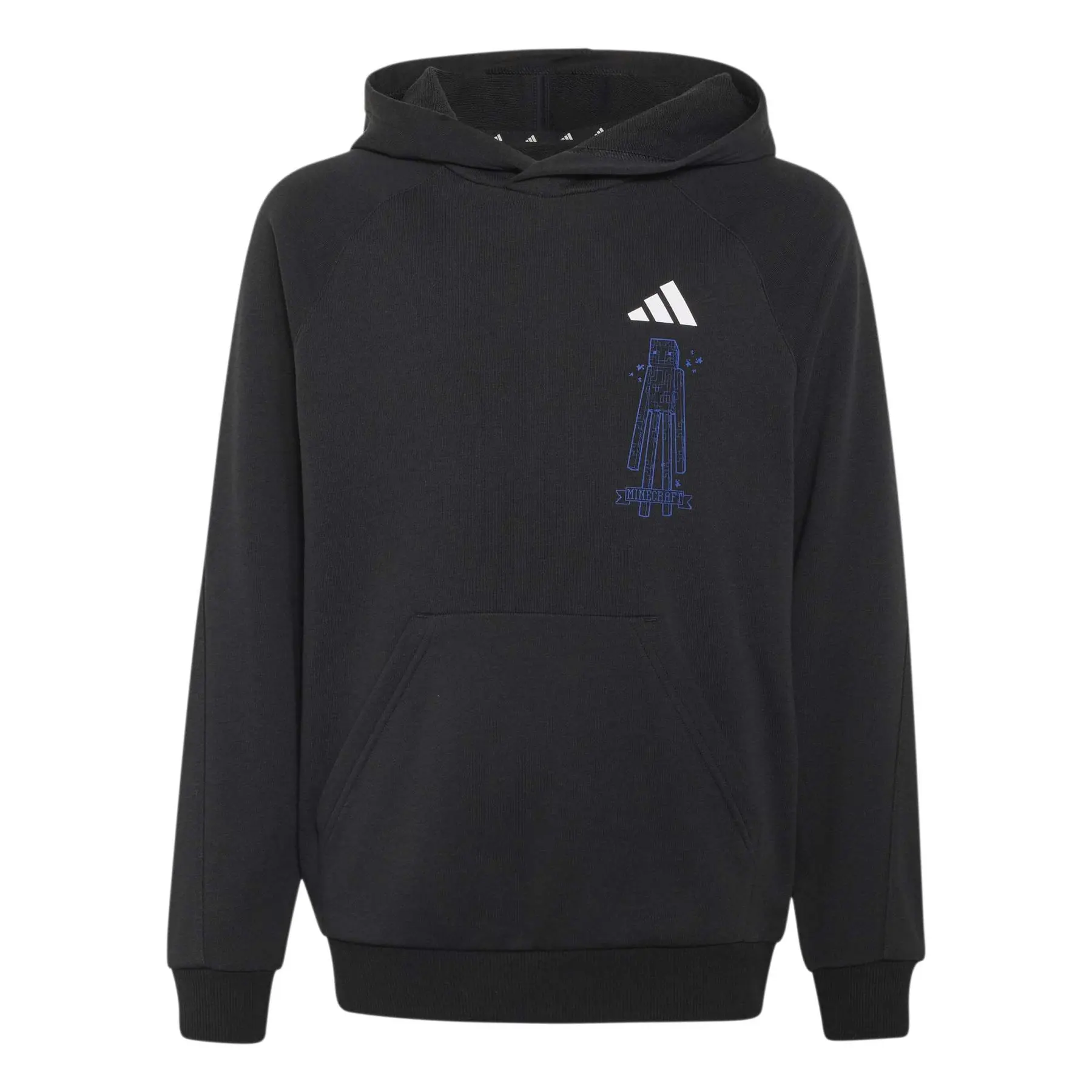 Adidas Unisex Kids Noir Child Hoodie Minecraft