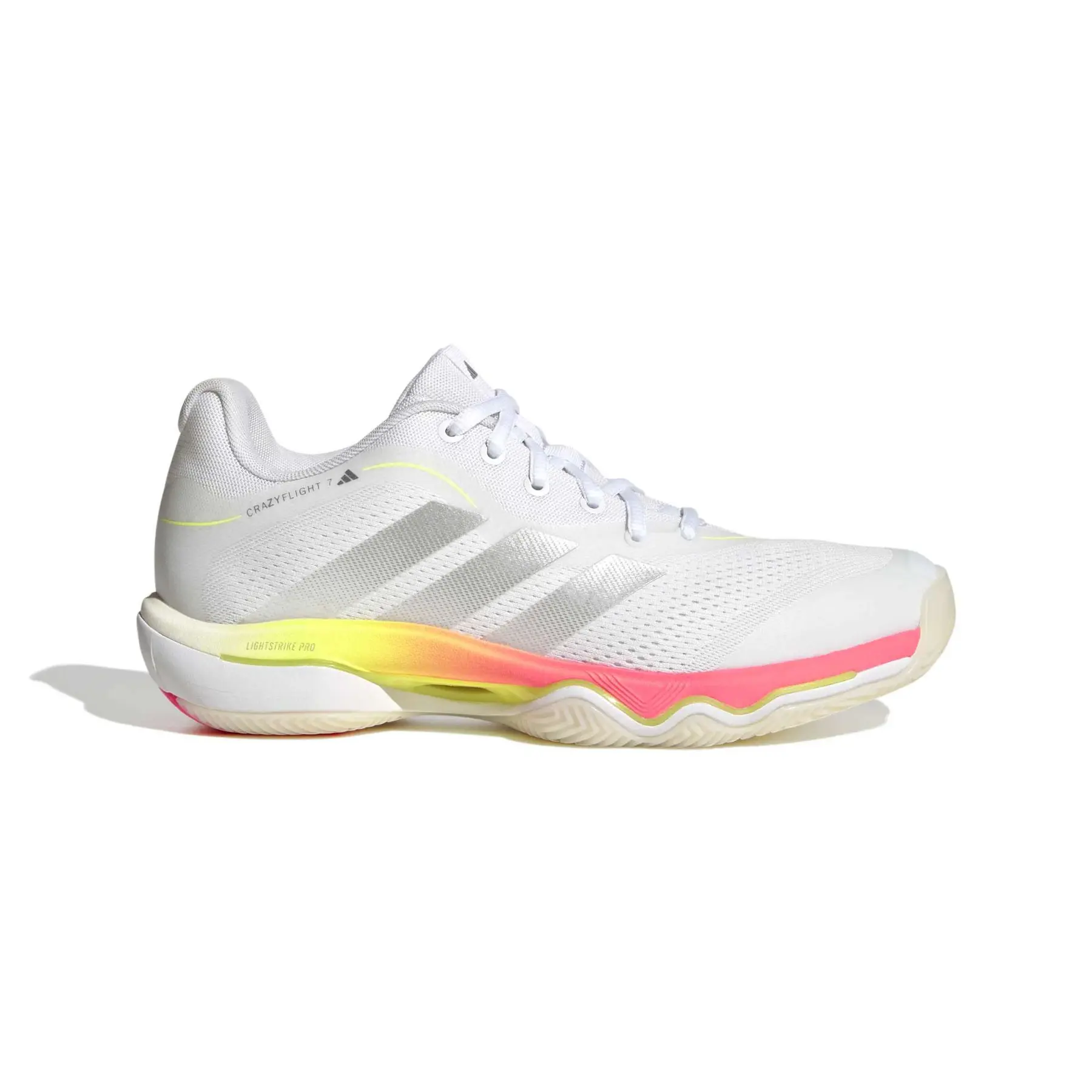 Adidas Femme Chaussures indoor Crazyflight 7, Blanc, Taille 46