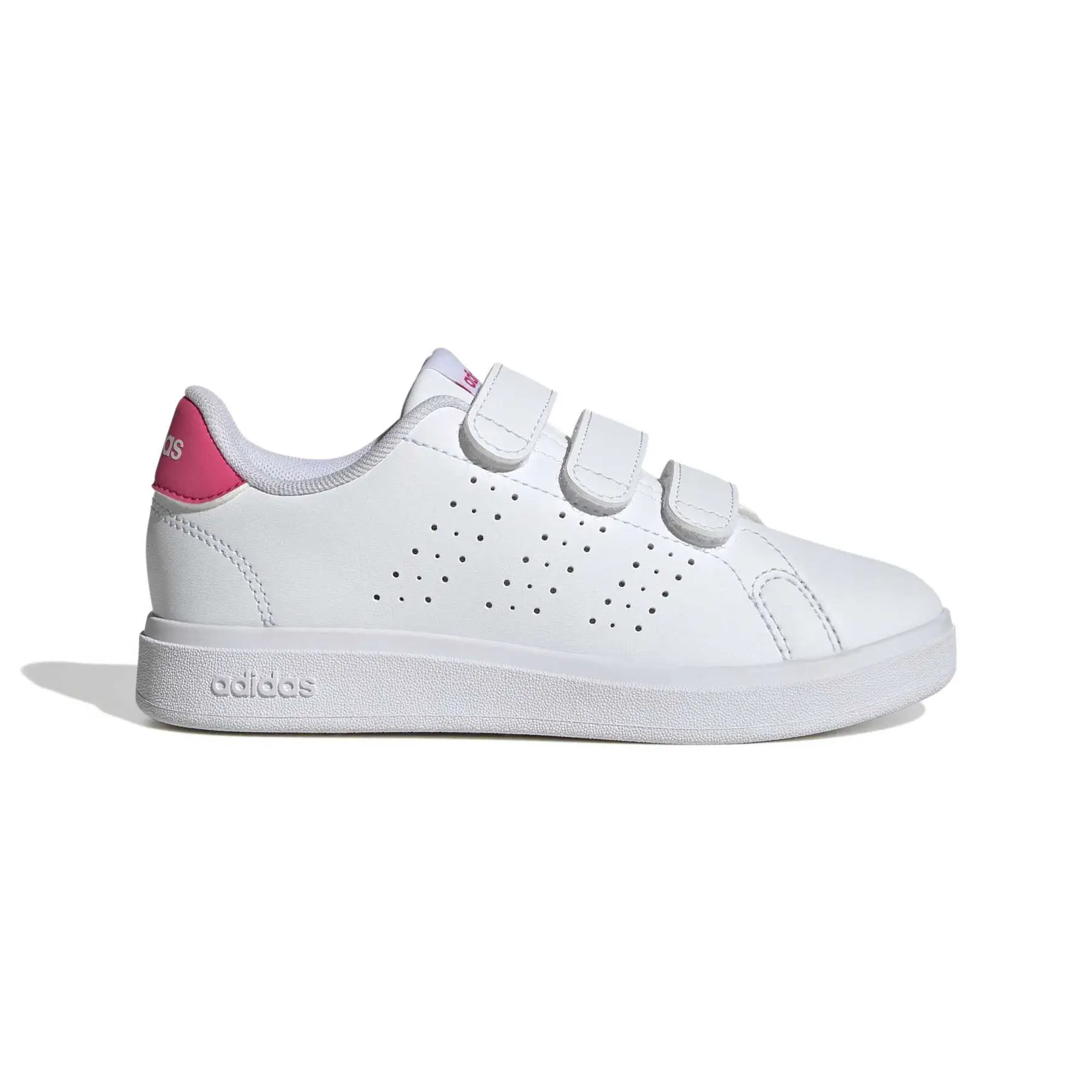 Adidas Unisex Kids Blanc Kids' Low-Top Trainers Advantage Base 2.0