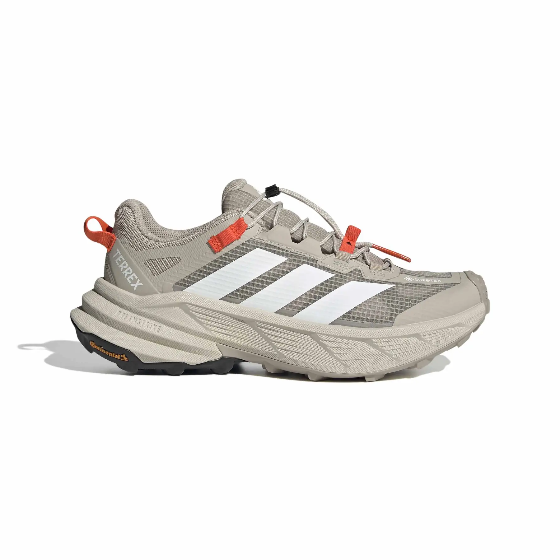 Adidas Men's Beige Hiking Shoes Terrex Free Hiker Sl Gore-Tex