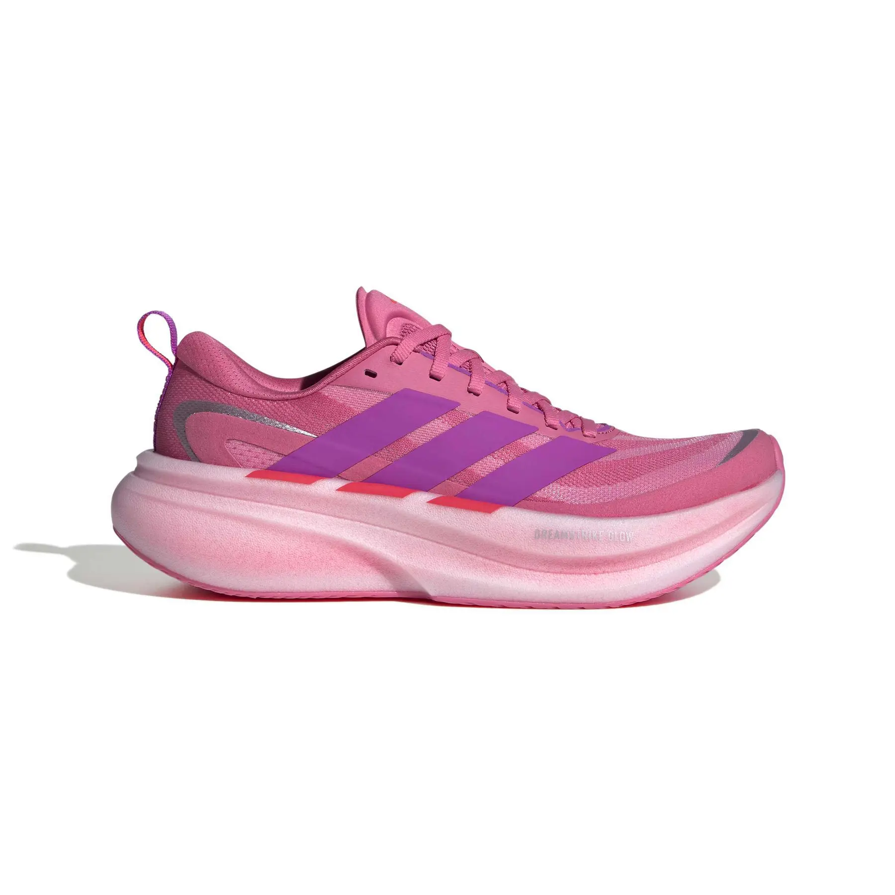 Adidas Femme Chaussures de running Supernova Glide, Rose, Taille 38 2/3