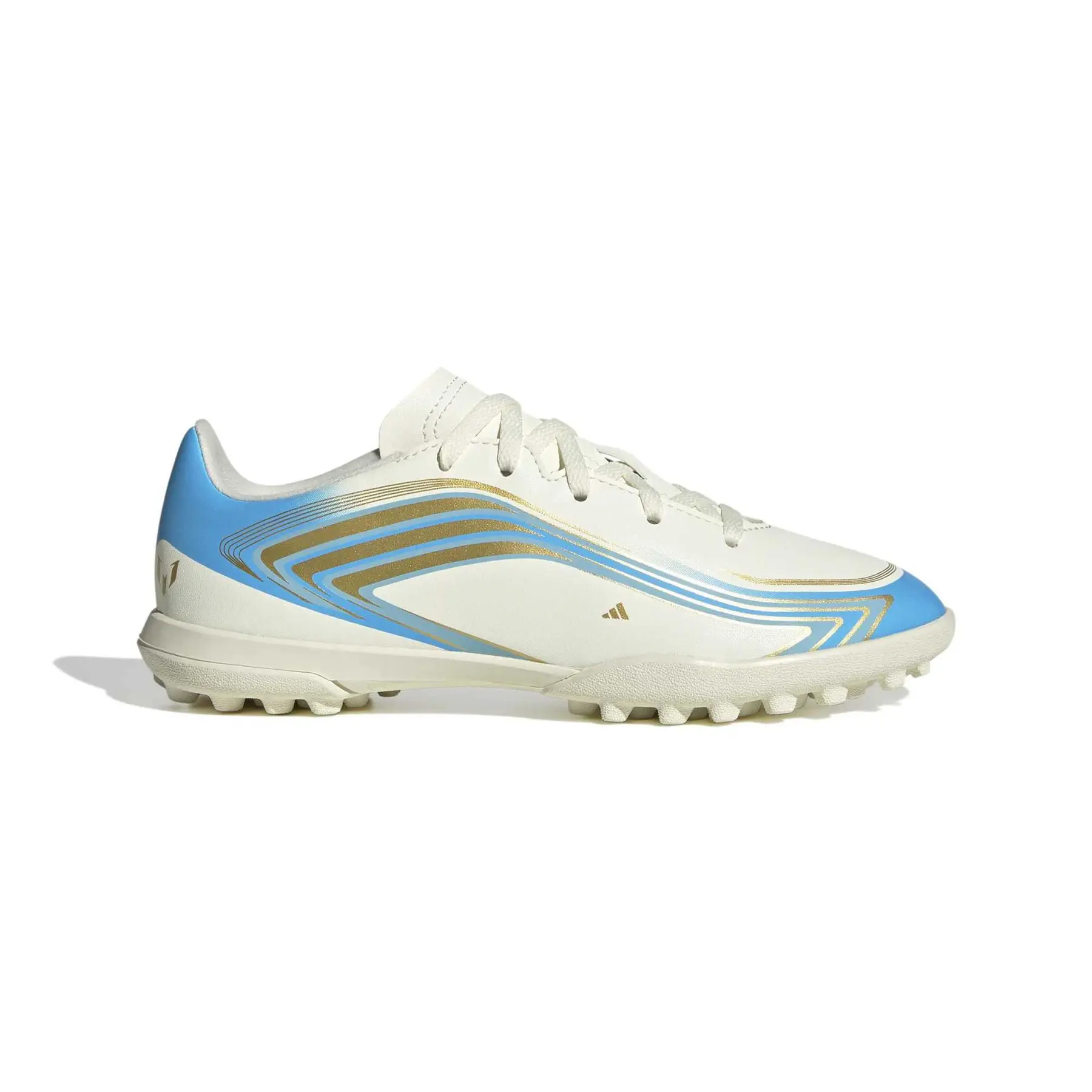 Fußballschuhe Kinder F50 Messi Club TF - Beige - unisex - Size: 33