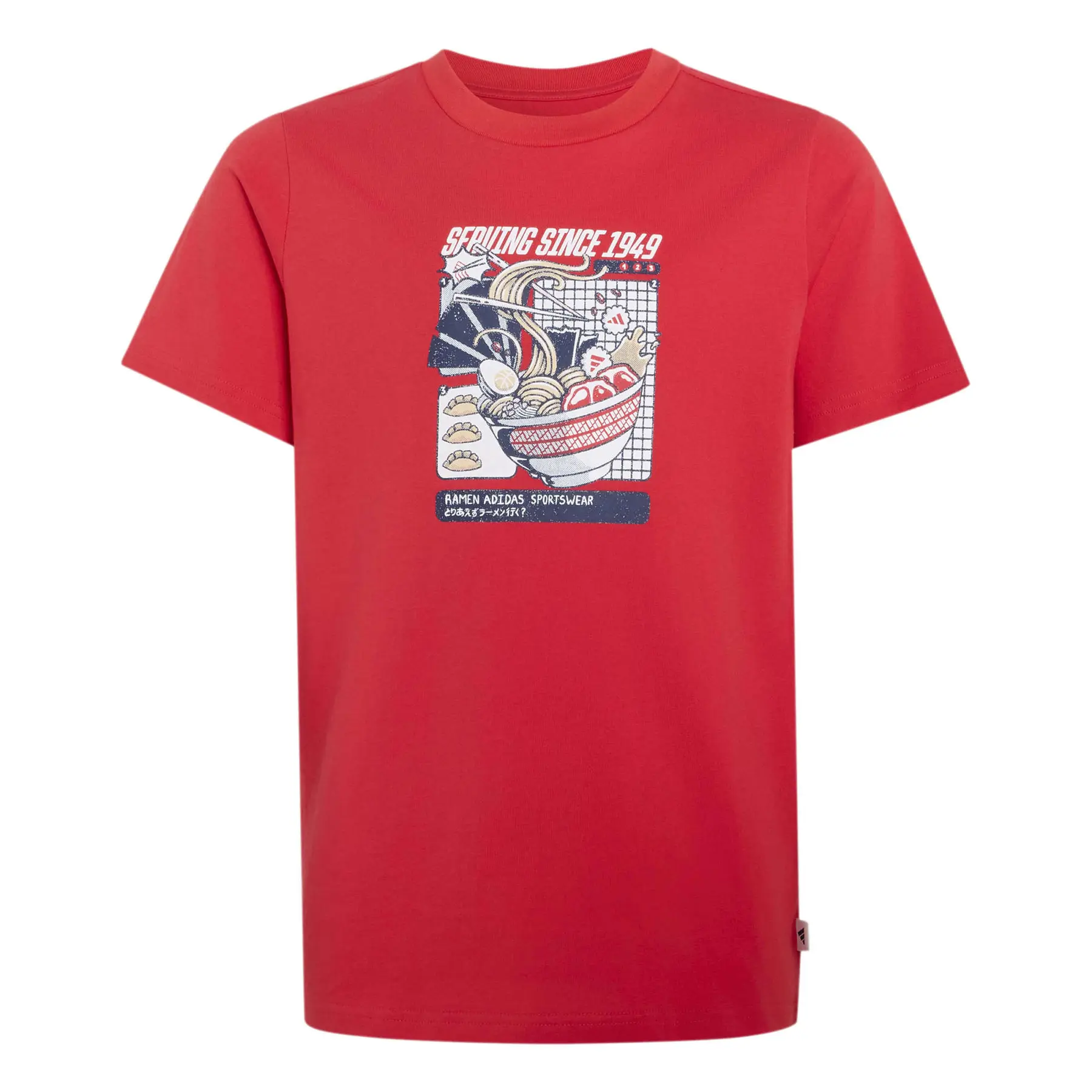 Adidas Unisex Kids Rouge Children's Graphic T-Shirt Ramen