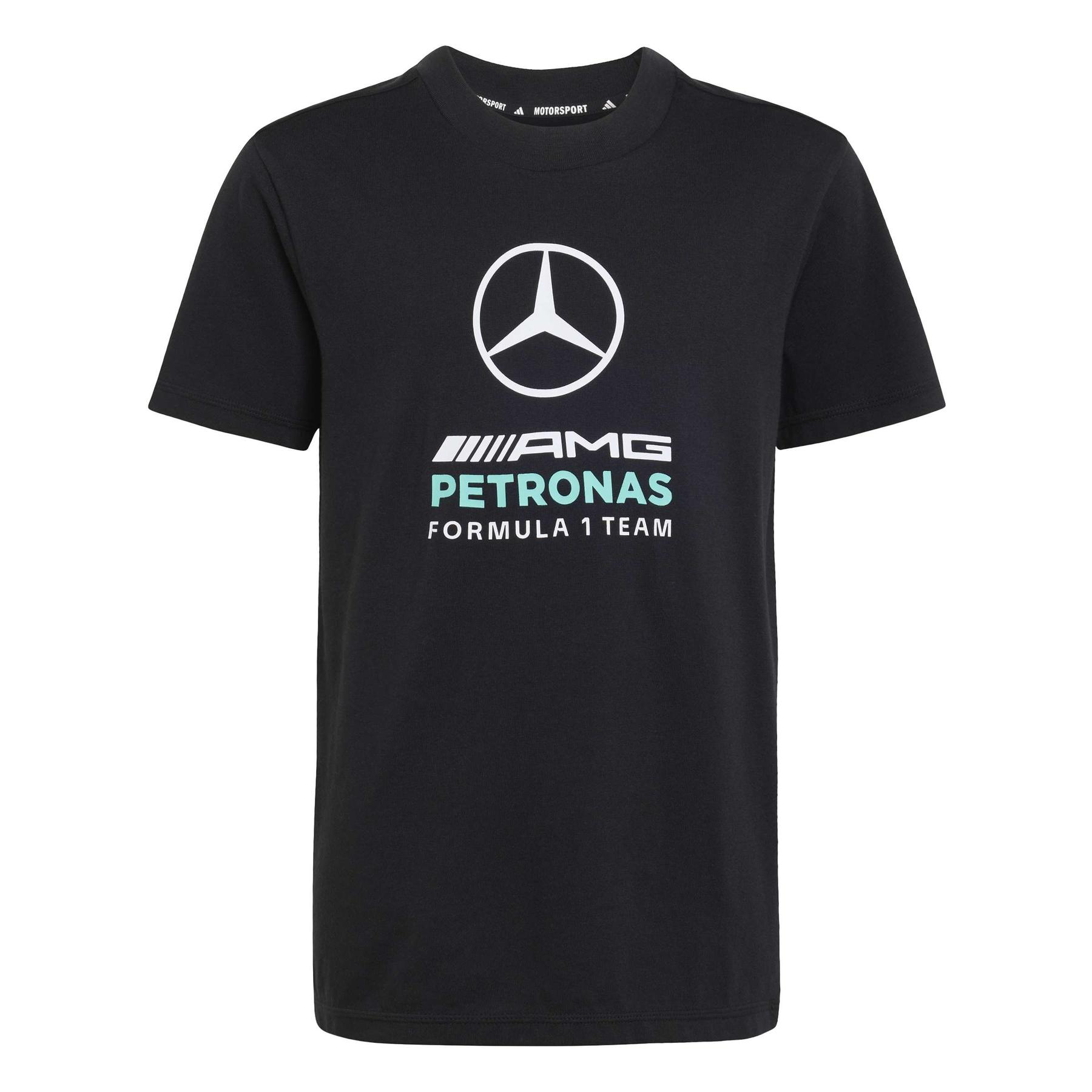 4068819455257 - Mercedes AMG Kinder T-Shirt mit Grafik Petronas Formula One Team DNA