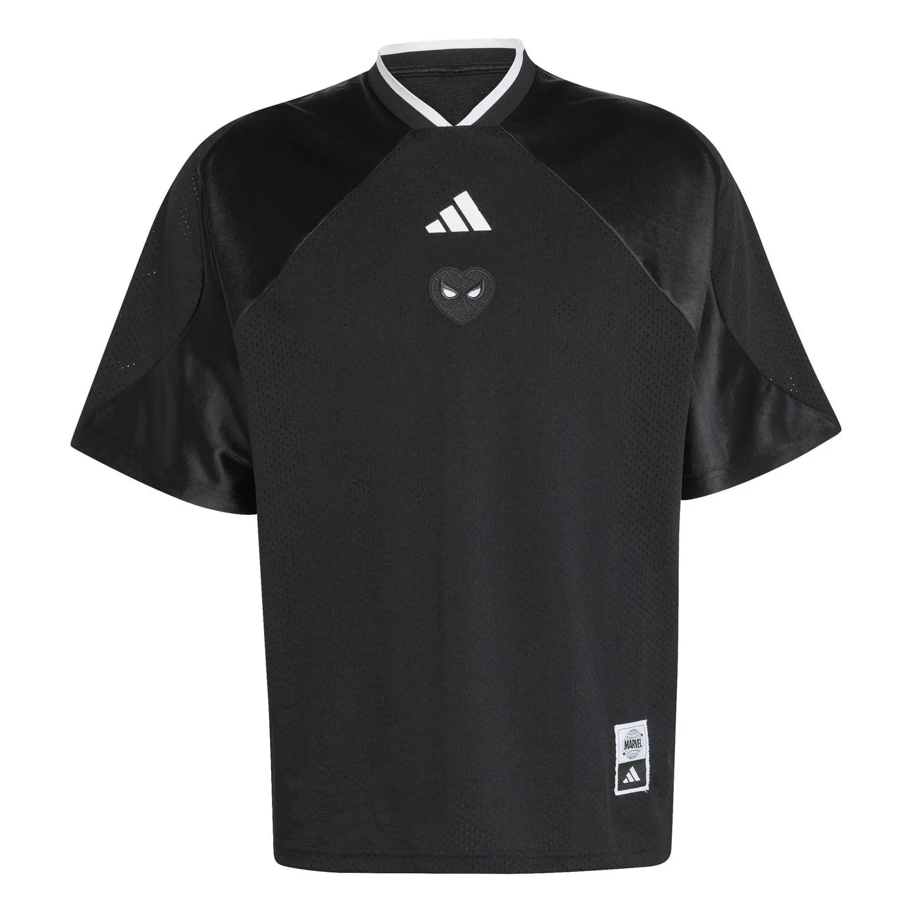 Adidas Noir Mesh Jersey Marvel Spider Man