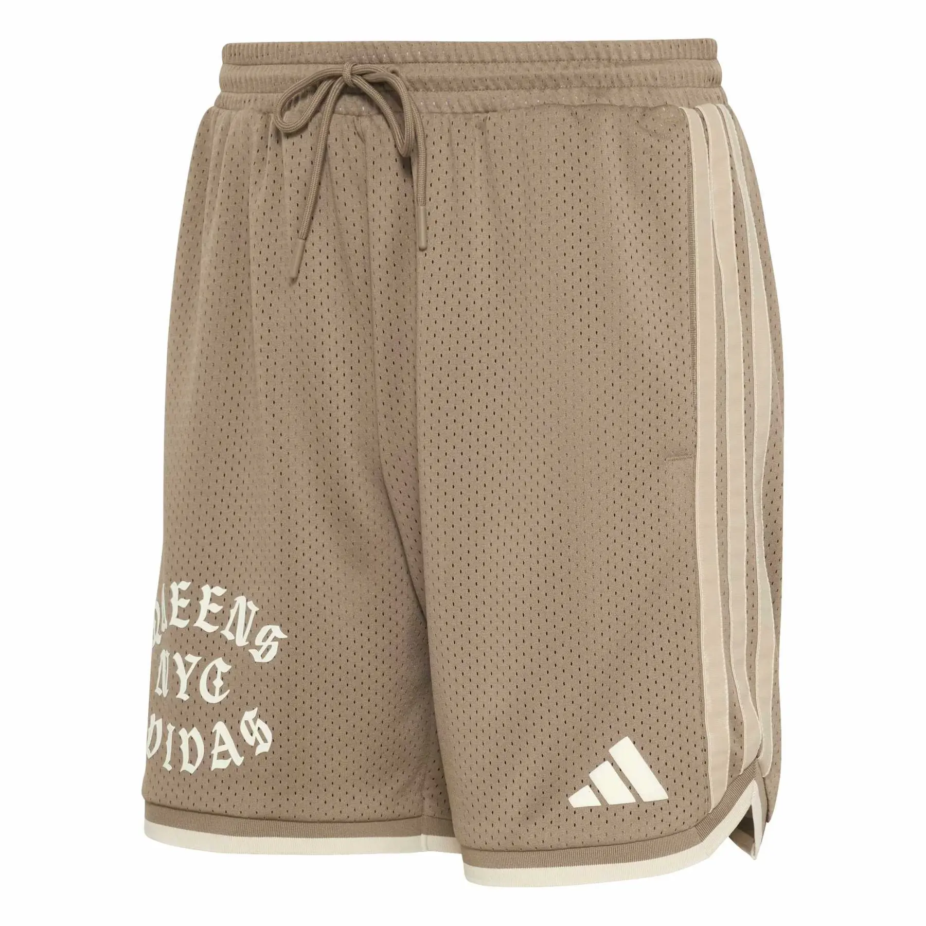 Adidas Beige Mesh Shorts Marvel Spider Man
