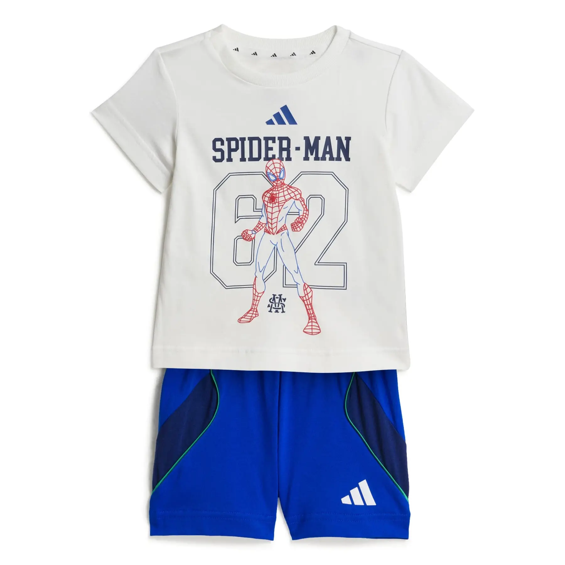 Set di T-shirt e Shorts da bambino adidas Marvel Spider Man
