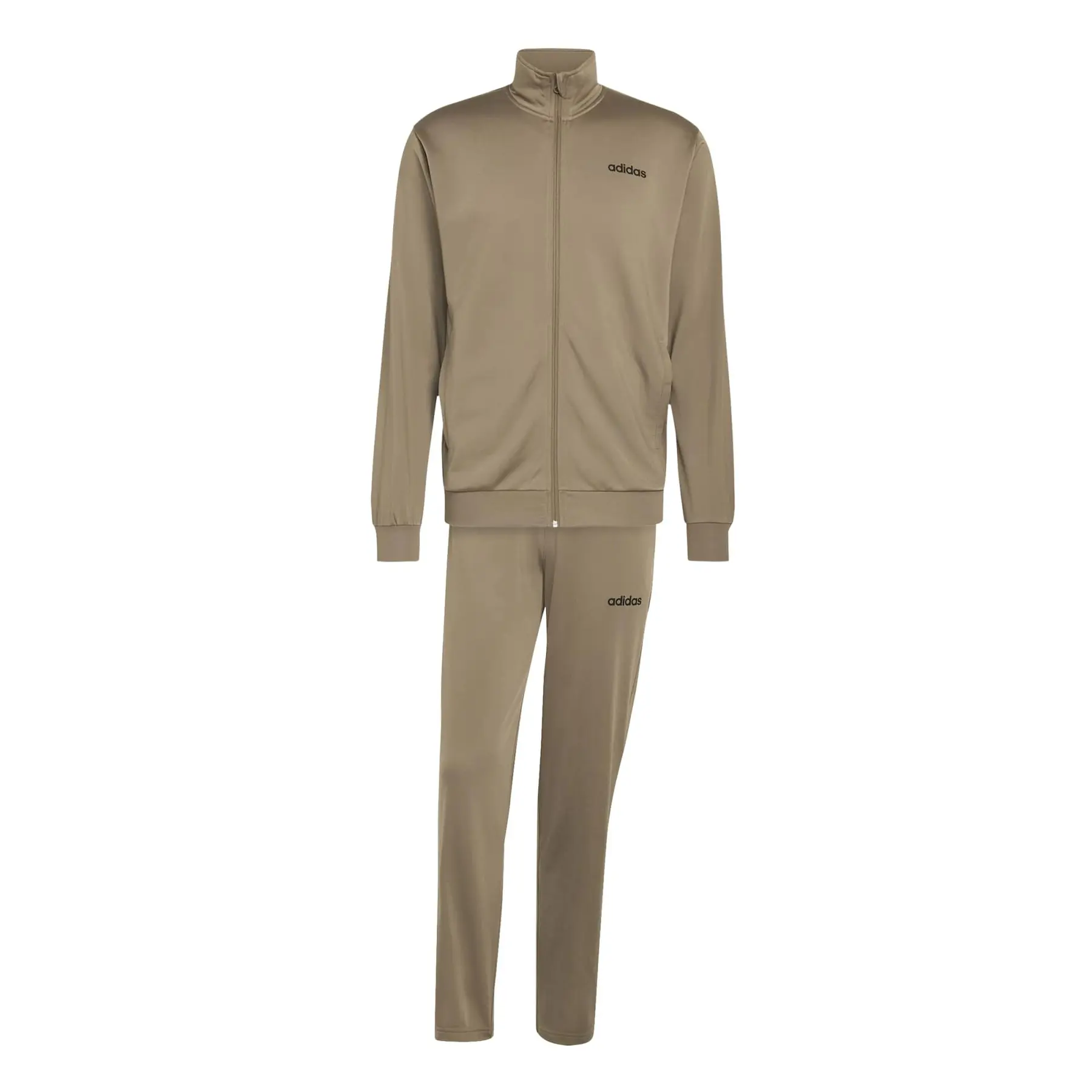 Adidas Beige Tracksuit Linear Logo