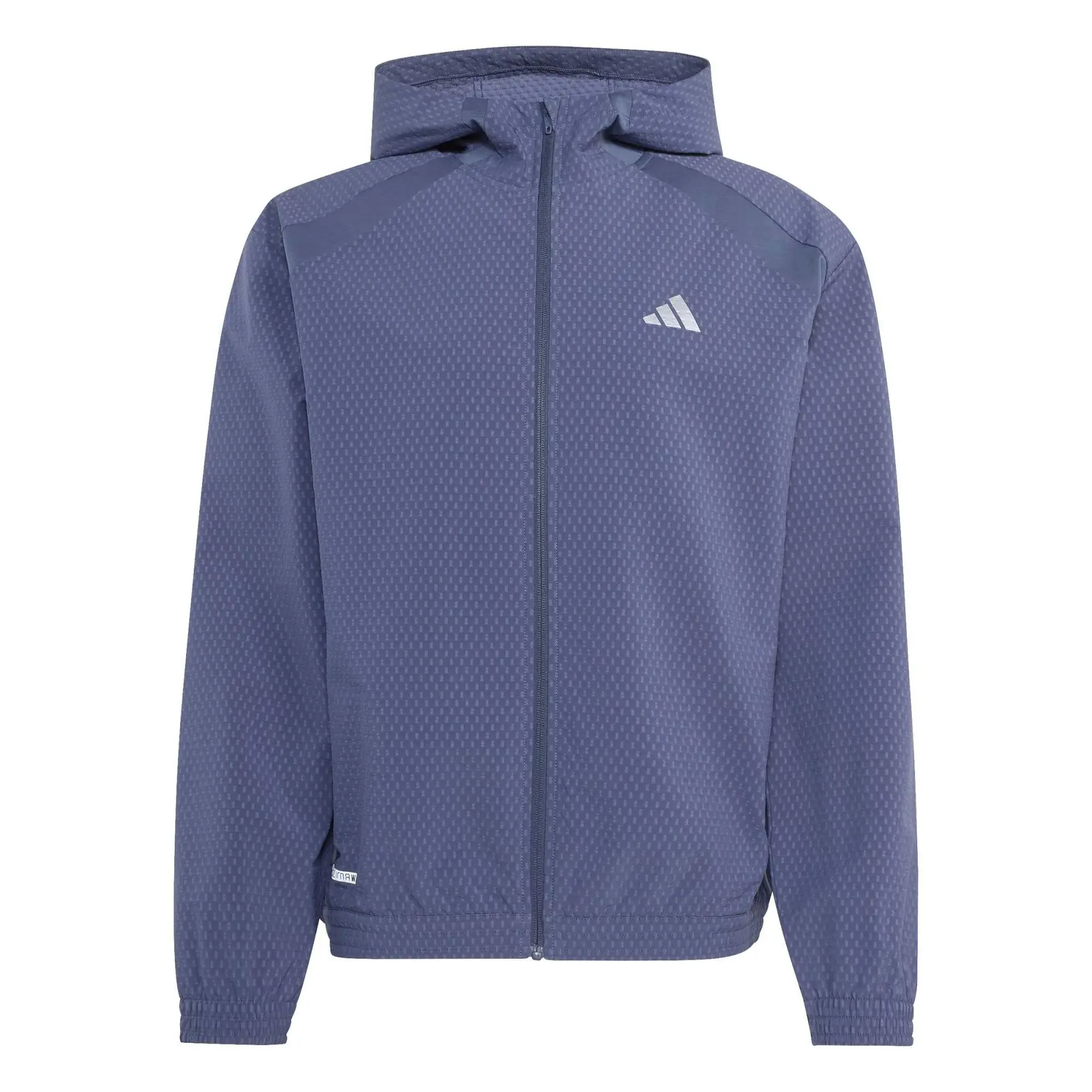 Adidas Men's Bleu Tracksuit Jacket Tech Apparel Climawarm