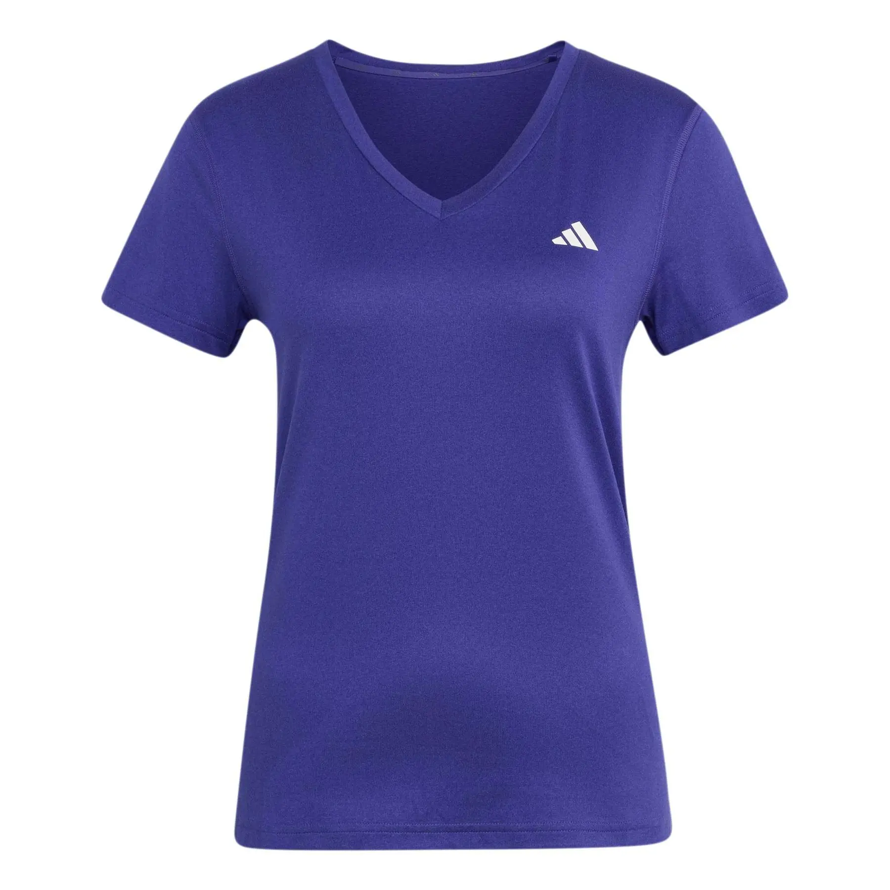 Adidas Women's Violet V-Neck Top Workout Essentials