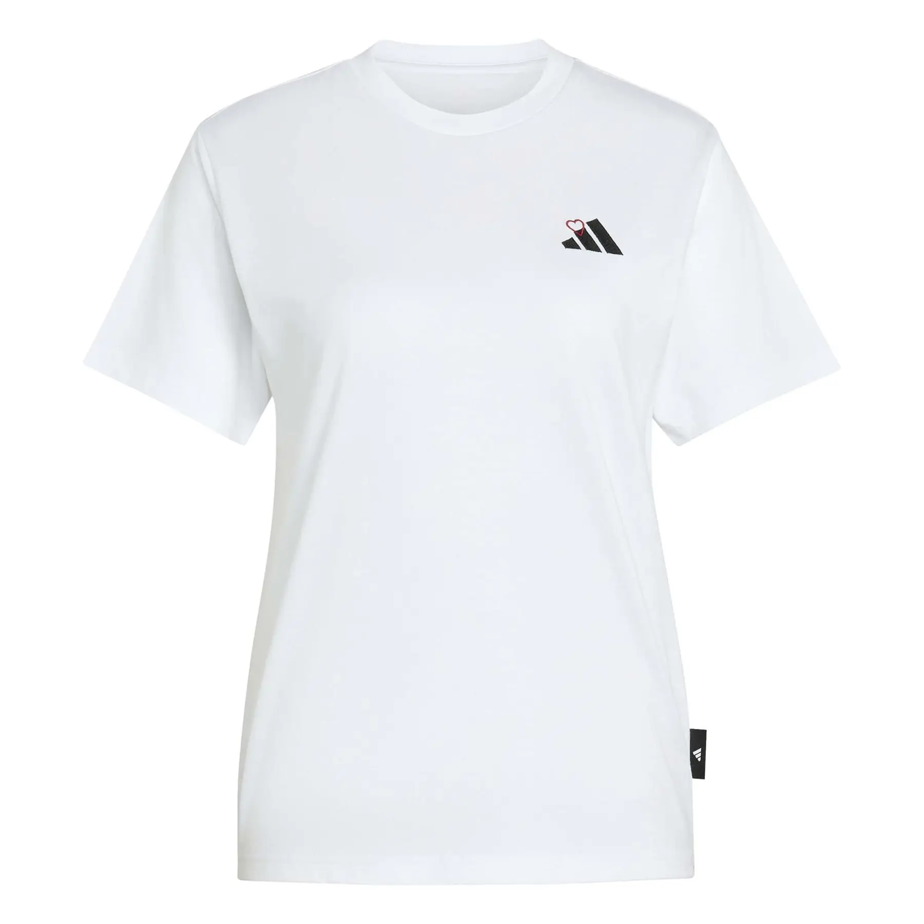 Adidas Women's Blanc T-Shirt Regular Graphic