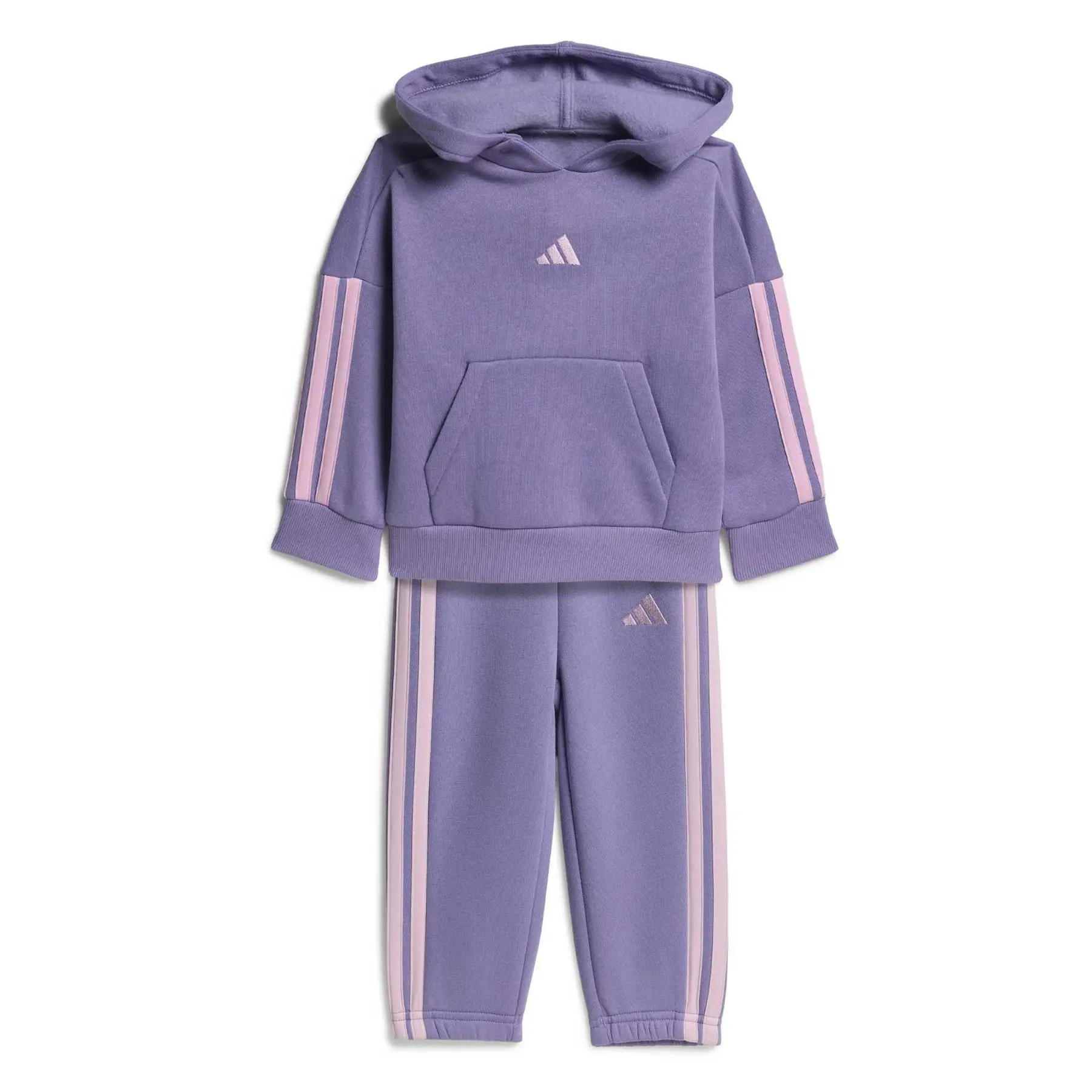 Completo pantaloni jogging e felpa con cappuccio neonato adidas Essentials