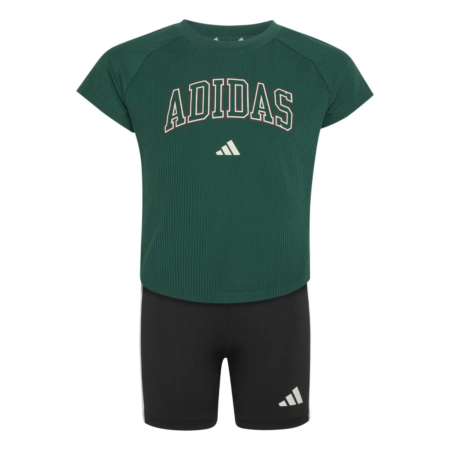 Adidas Girls Vert 'S Jersey Athletic Top Collegiate Typography