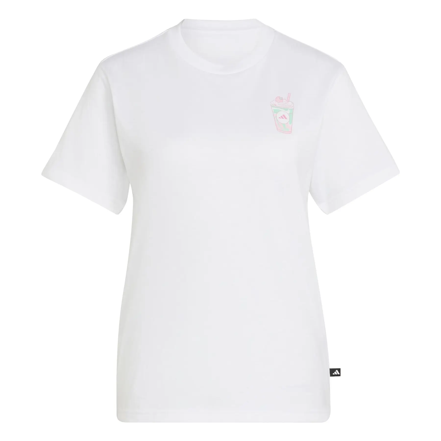 T-Shirt Regular Damen Food Graphic - Blanc - female - Size: L