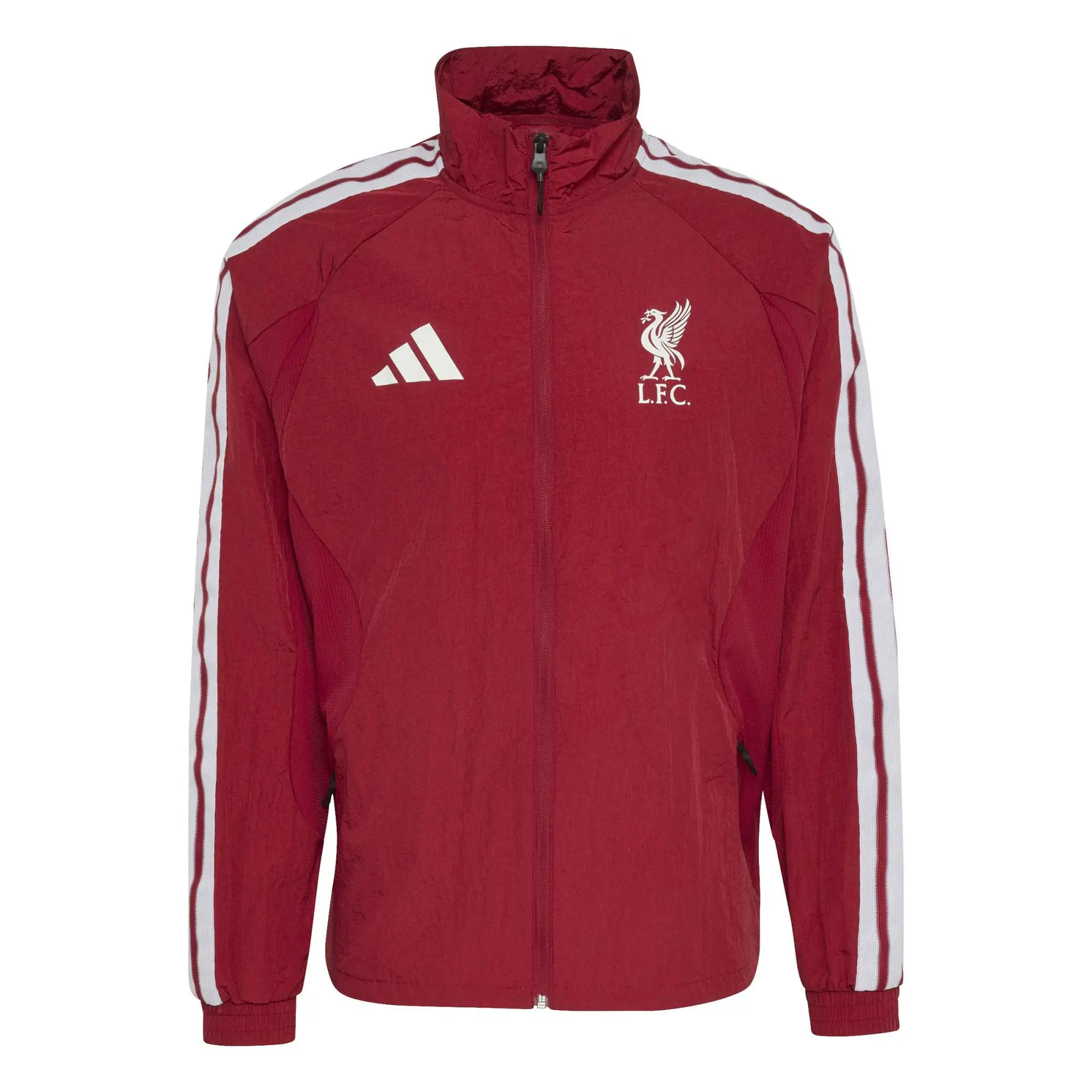Adidas Men's Rouge Liverpool Fc Home Tracksuit Jacket
