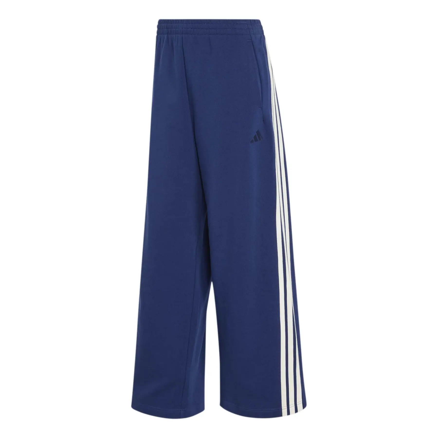 Adidas Women's Bleu Loose Joggers 3-Stripes