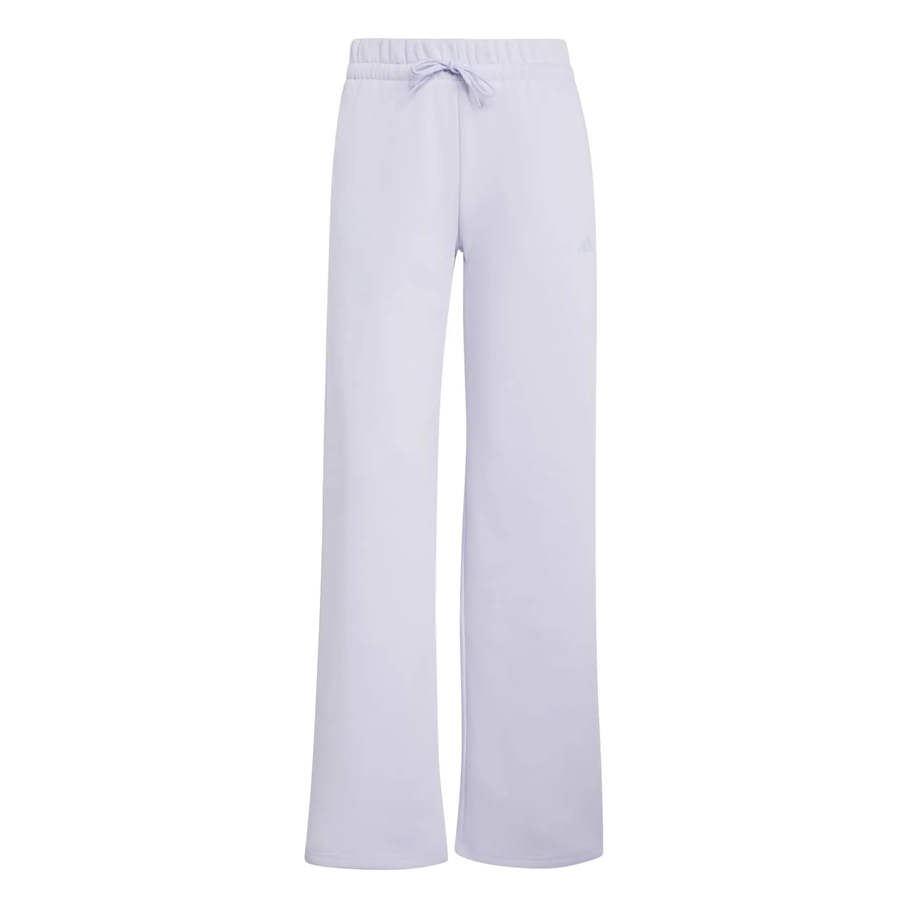 Adidas Women's Violet Open Hem Joggers Essentials Small Logo Feel Cozy