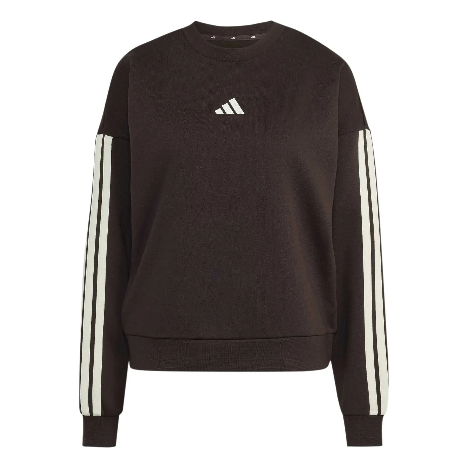 Felpa in pile da donna adidas Essentials 3-Stripes