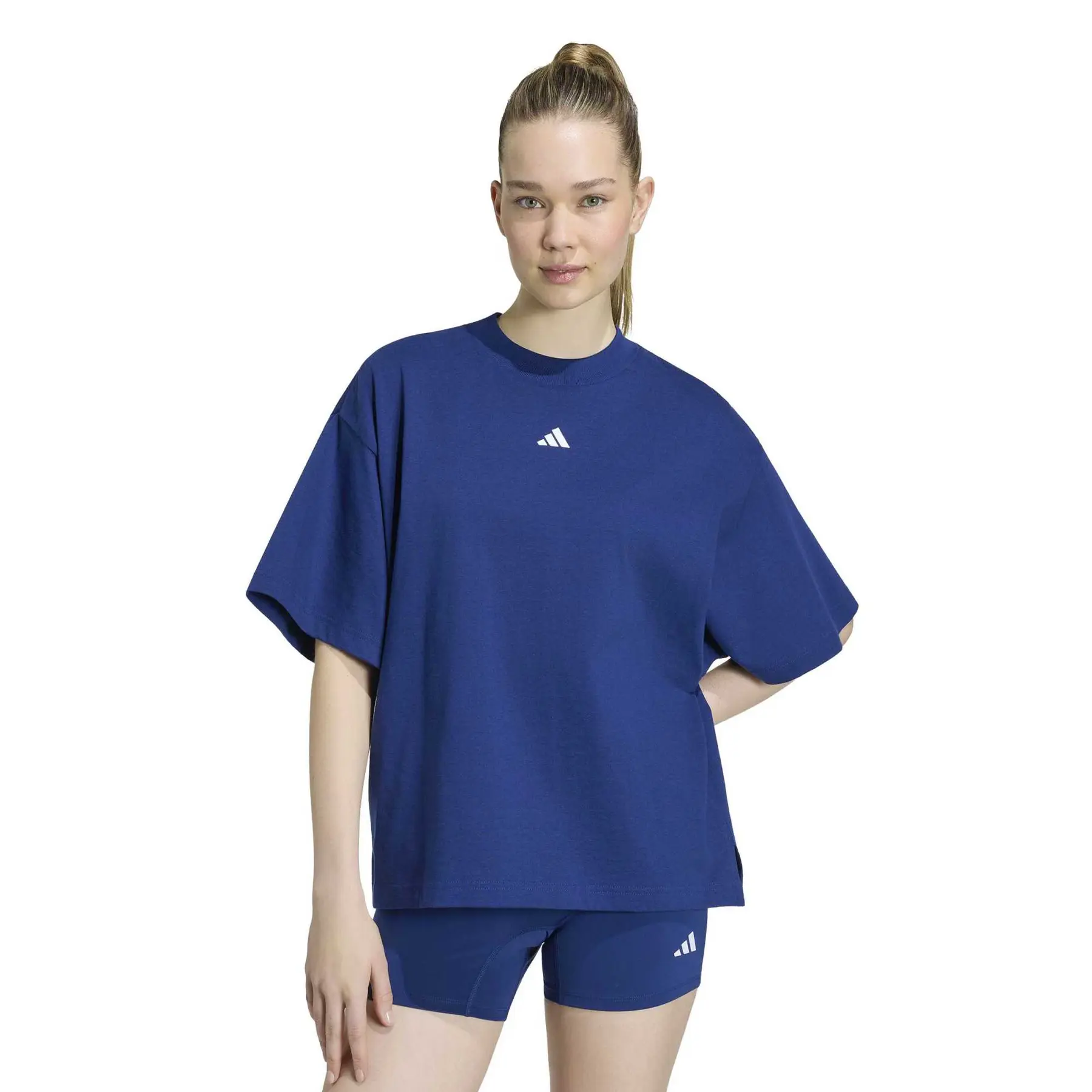 T-shirt da donna adidas Studio 3-Stripes