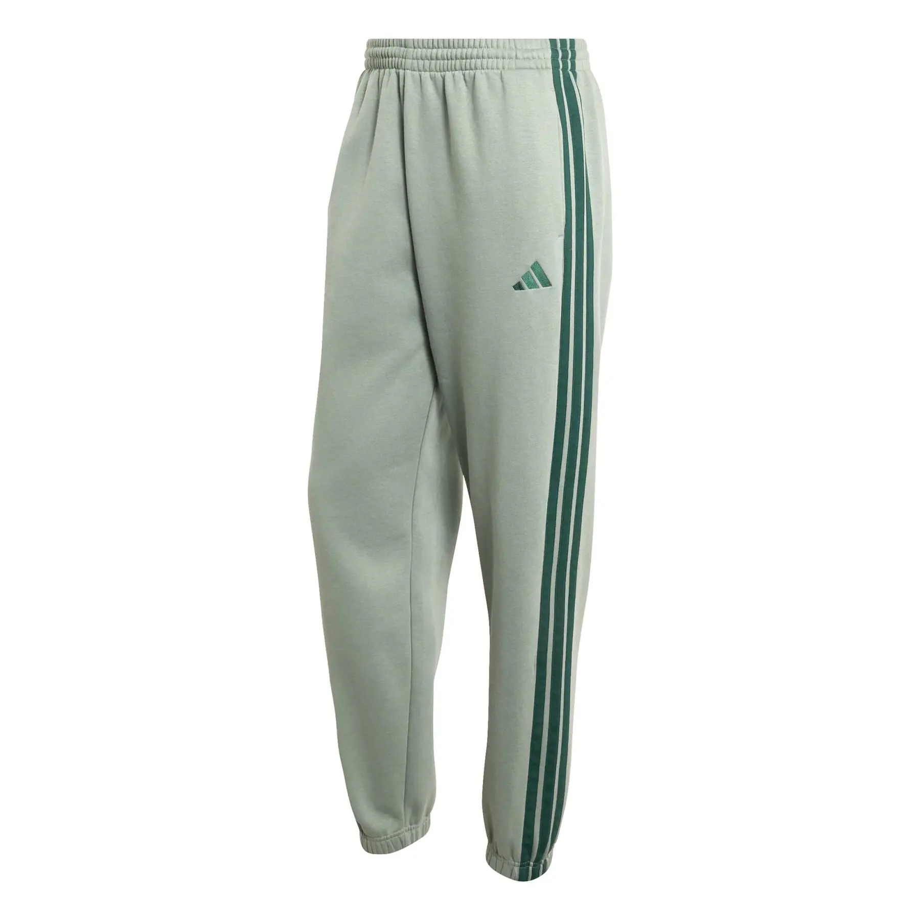 Pantaloni sportivi tapered adidas Essentials 3-Stripes Fleece Cuffed