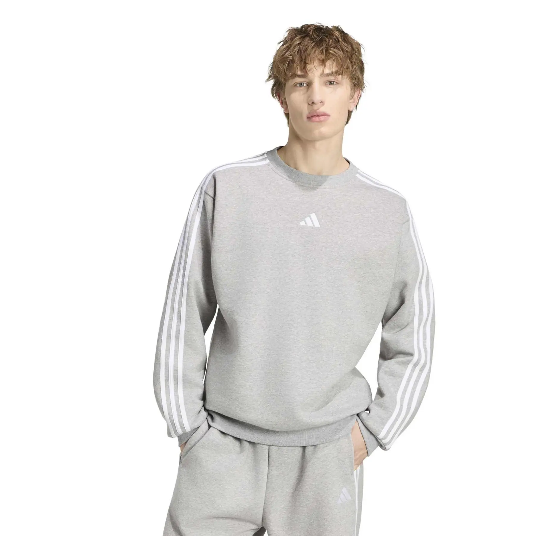 Felpa con 3 bande adidas Essentials