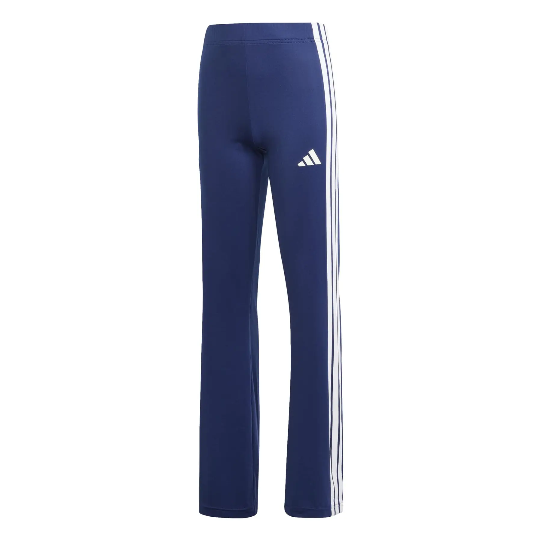 Adidas Girls Bleu ' Leggings Essentials 3-Stripes