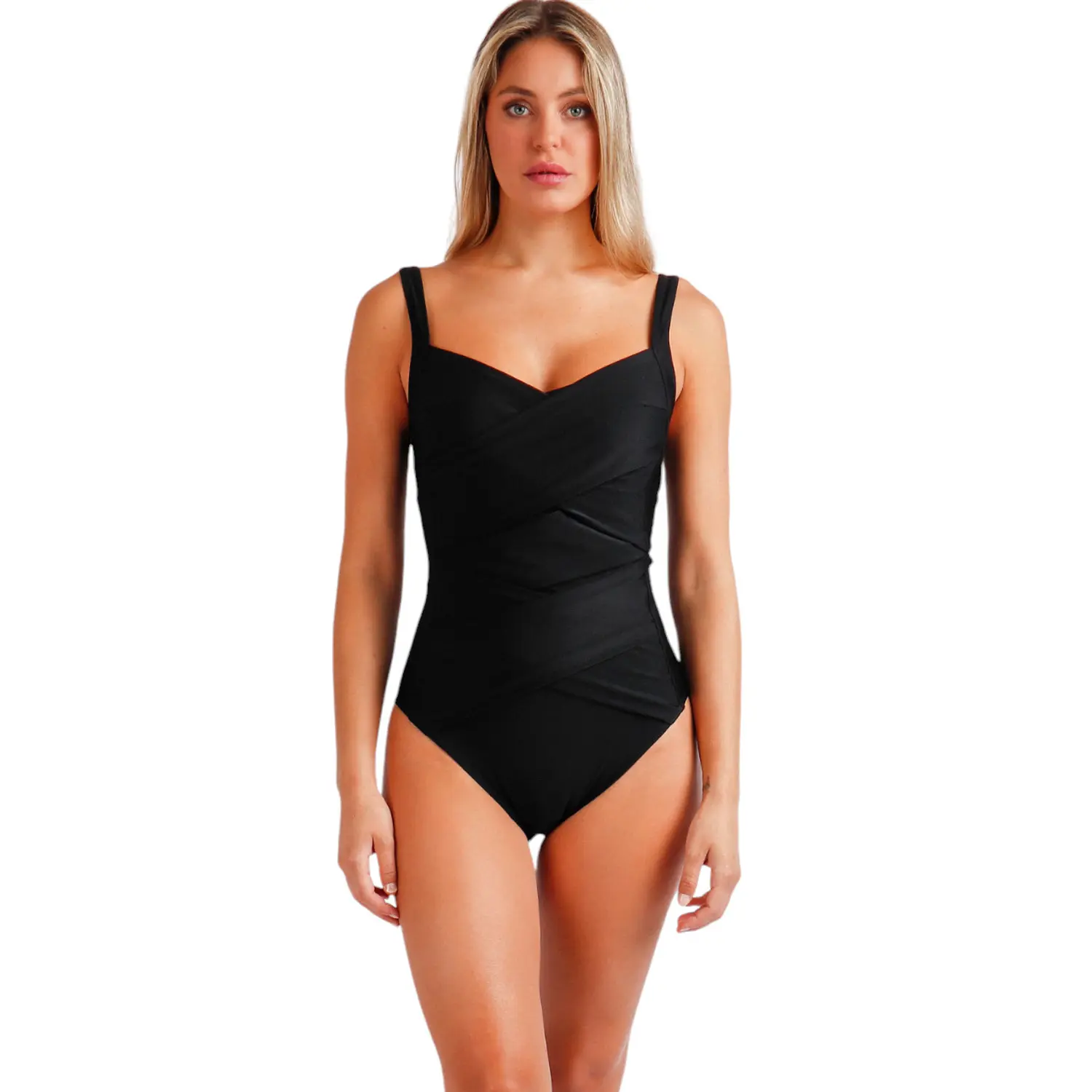 Costume da bagno intero preformato snellente donna  Curvy Mod