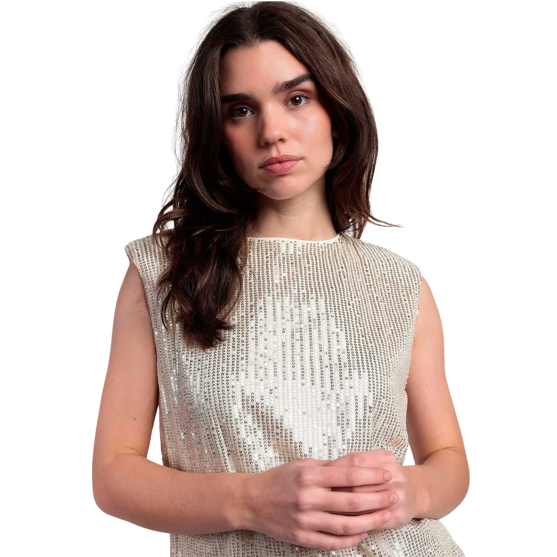 Canottiera da donna in paillettes  Bright And Shine