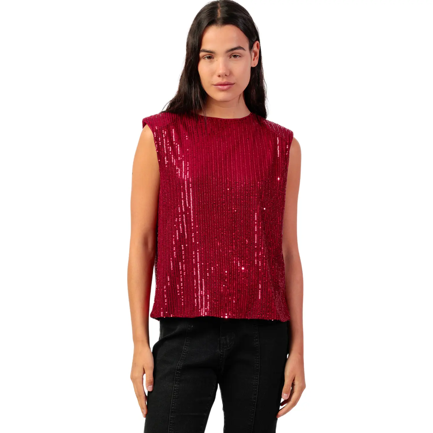 Canottiera da donna  Sequins