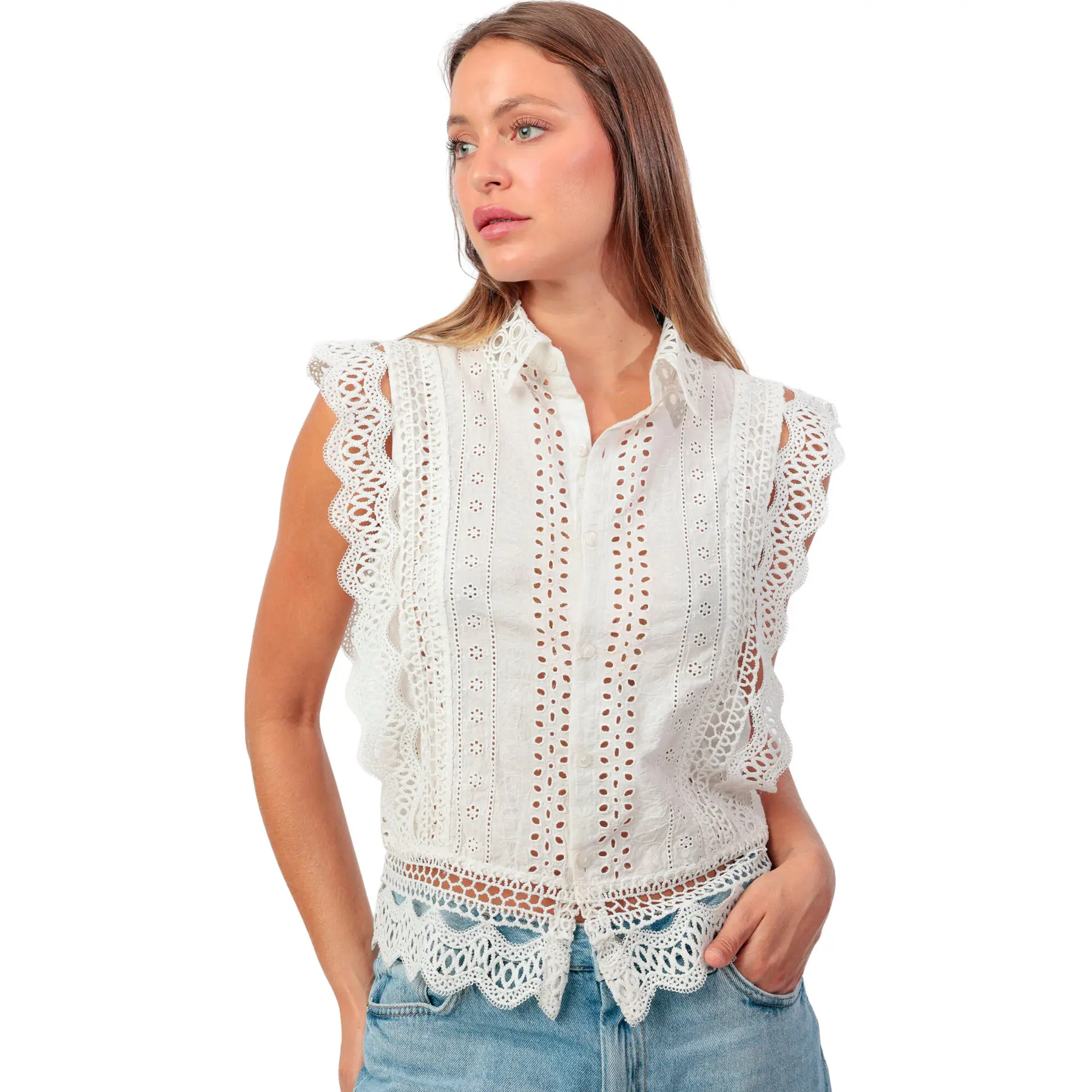 Blusa senza maniche da donna  Royal