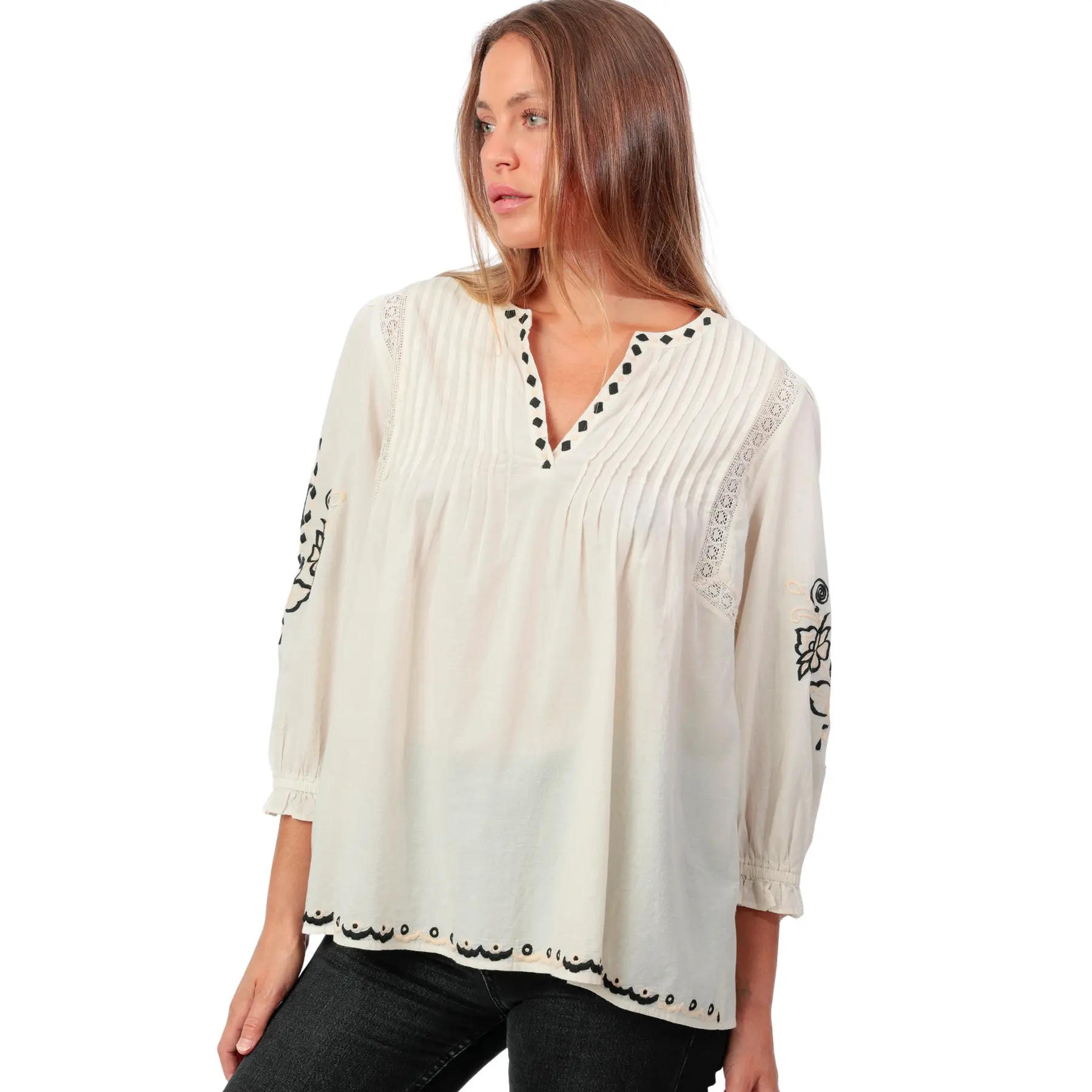 Blusa a tre quarti donna  Mexican